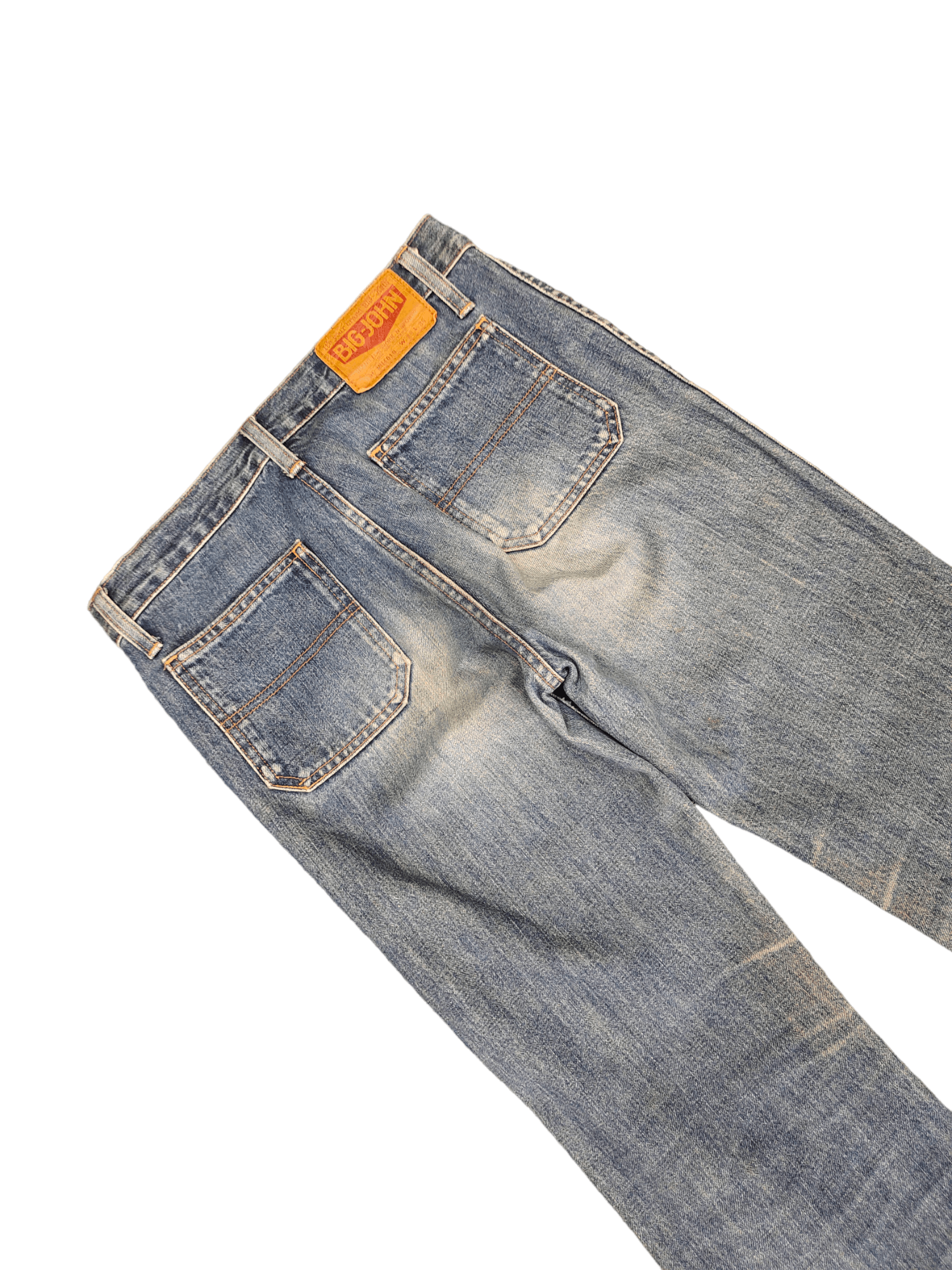 Big John Super Flare Jeans Big John Bell Bottom Denim Y2k Size US 28 / EU 44 - 13 Thumbnail