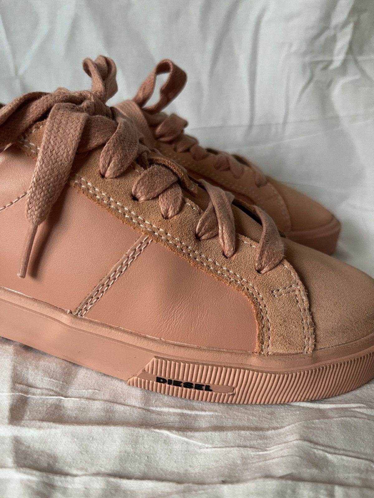 Diesel Diesel pink sneakers Size US 7 / IT 37 - 3 Thumbnail