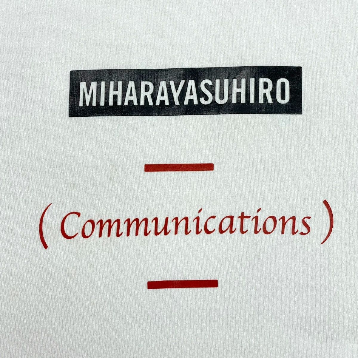 GU × Maison MIHARA YASUHIRO GU & MIHARA YASUHIRO collaborate "Good Inspiration" Tee Size US XL / EU 56 / 4 - 4 Thumbnail