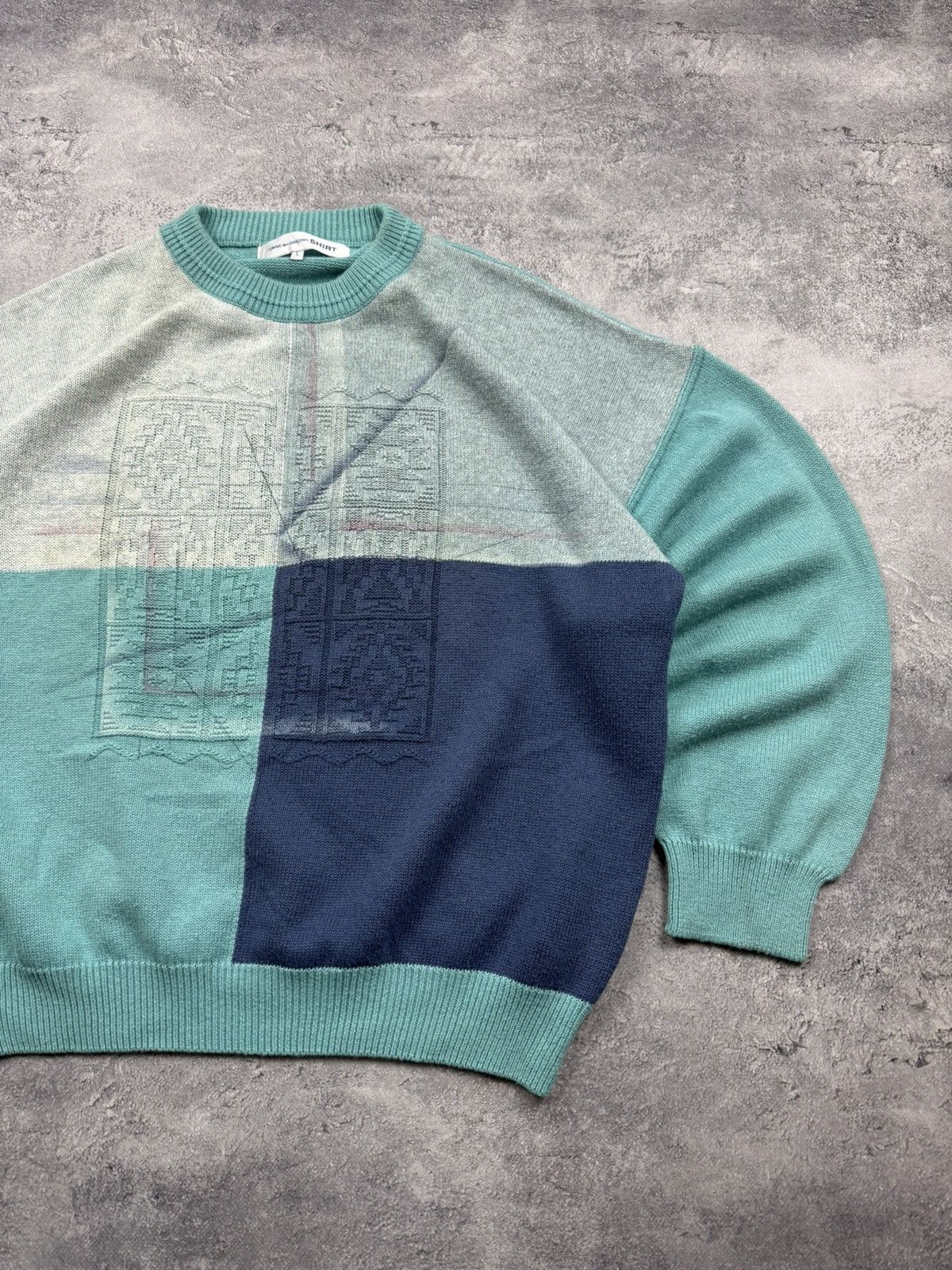 Comme des Garcons SHIRT Comme des Garcons Sweater Japanese Brand Size US L / EU 52-54 / 3 - 5 Thumbnail