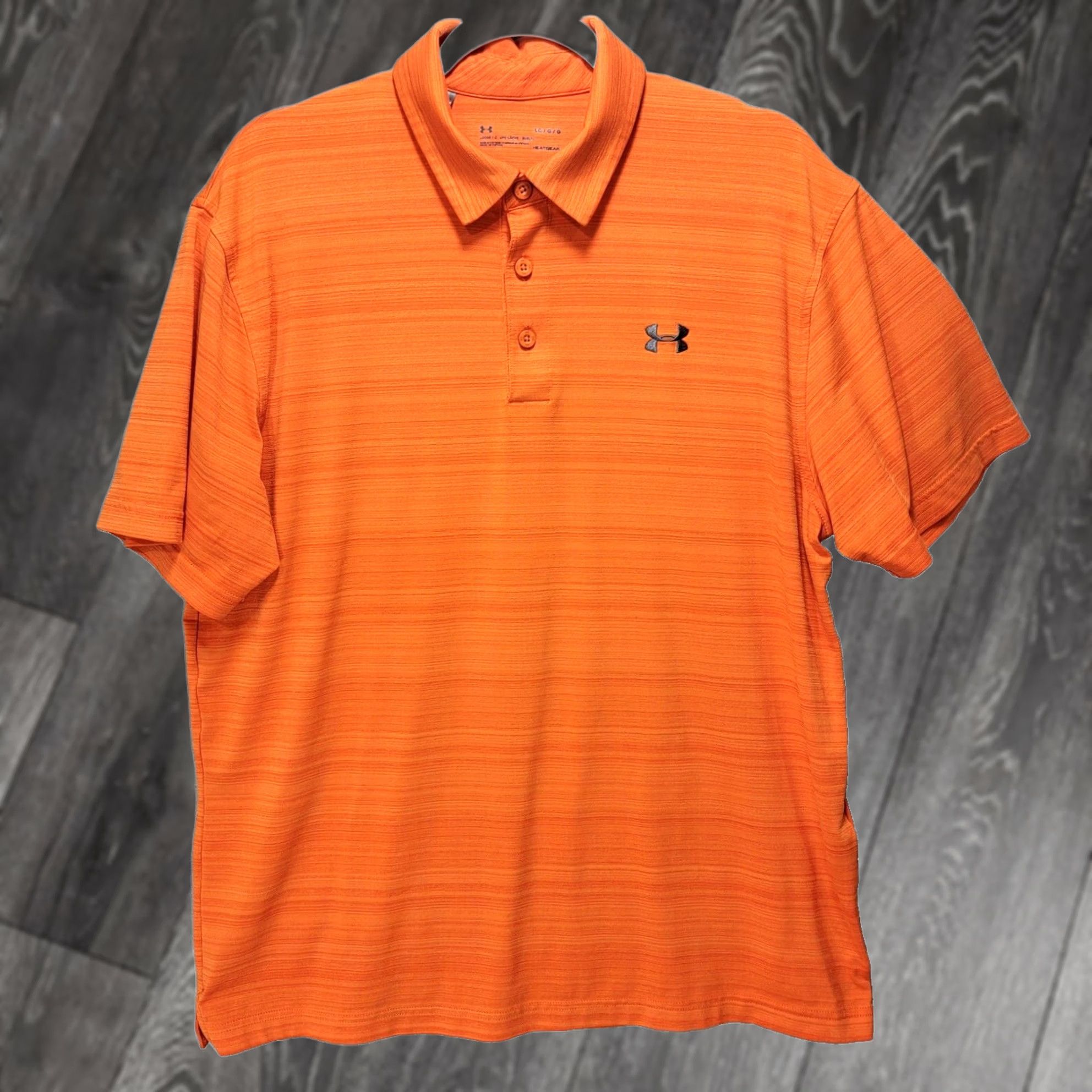 Under Armour Under armour Polo Shirt Mens L Orange Golf Performance Colorful Heat Gear Loose Size US L / EU 52-54 / 3 - 1 Thumbnail