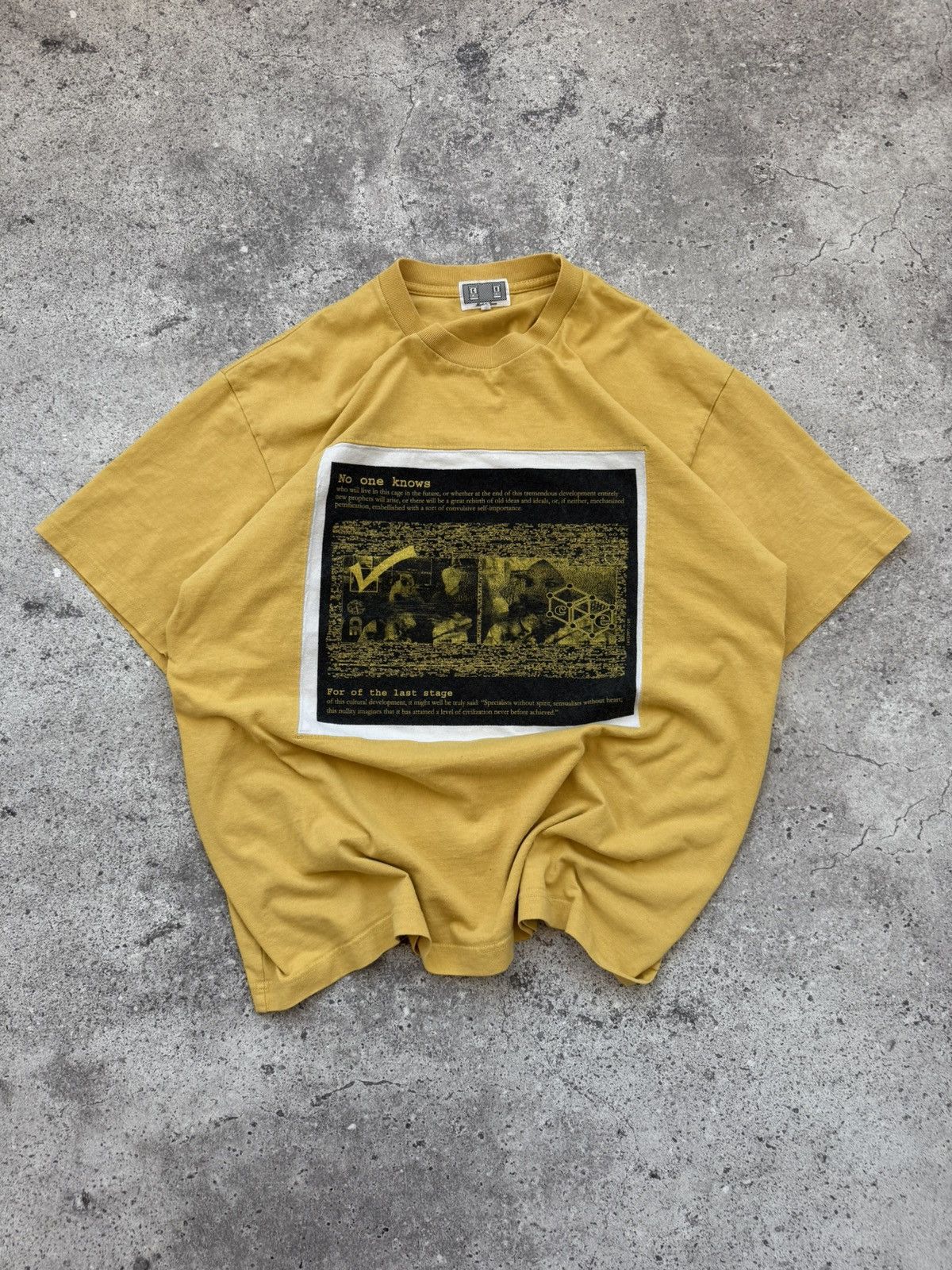 Cav Empt Cav Empt yellow tee Size US L / EU 52-54 / 3 - 1 Thumbnail