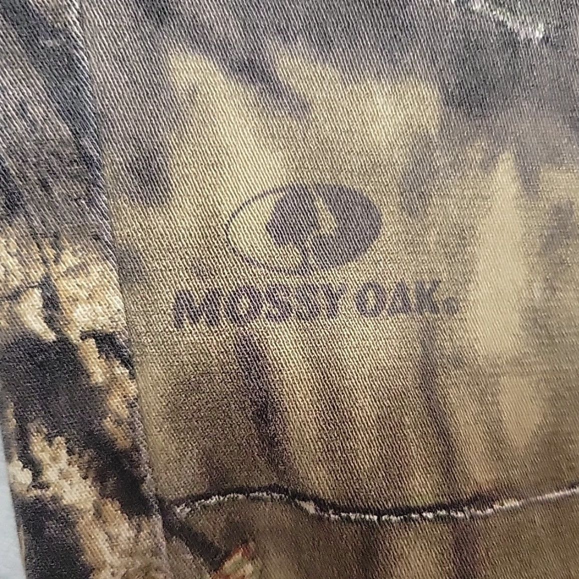Vintage VINTAGE Mossy Oak Camo Pants Mens XL Cargo Elastic Adjustable Camouflage Cotton Polyester Spandex Twill USA Outdoor Casual Mens Size US 36 / EU 52 - 3 Thumbnail