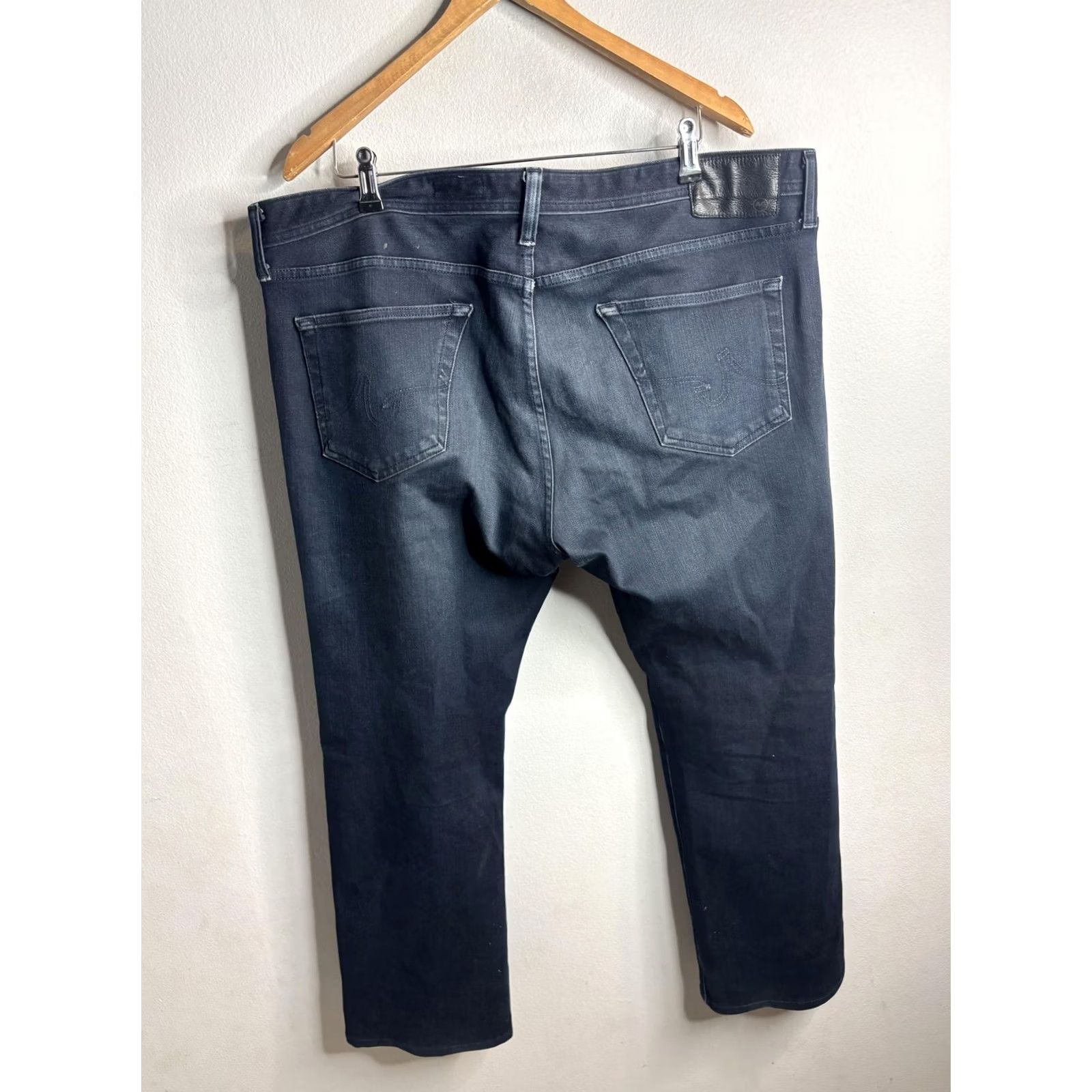 Vintage AG The Graduate Tailored Leg Jeans Mens 43x35 Blue Size US 43 - 5 Thumbnail