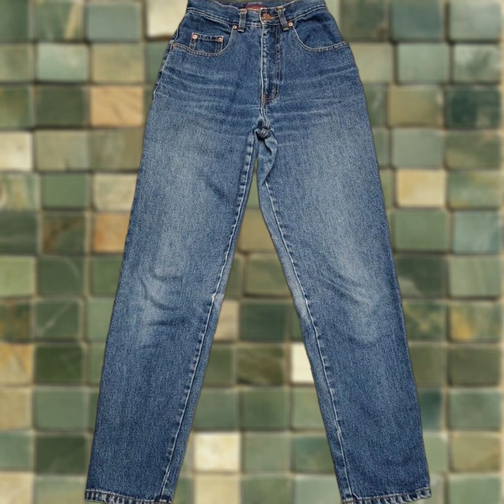 Vintage VINTAGE Lone Star Jeans Womens 10 Blue High Waist Mom Vintage Classic Retro 90s Style Womens Size 32" / US 10 / IT 46 - 1 Thumbnail