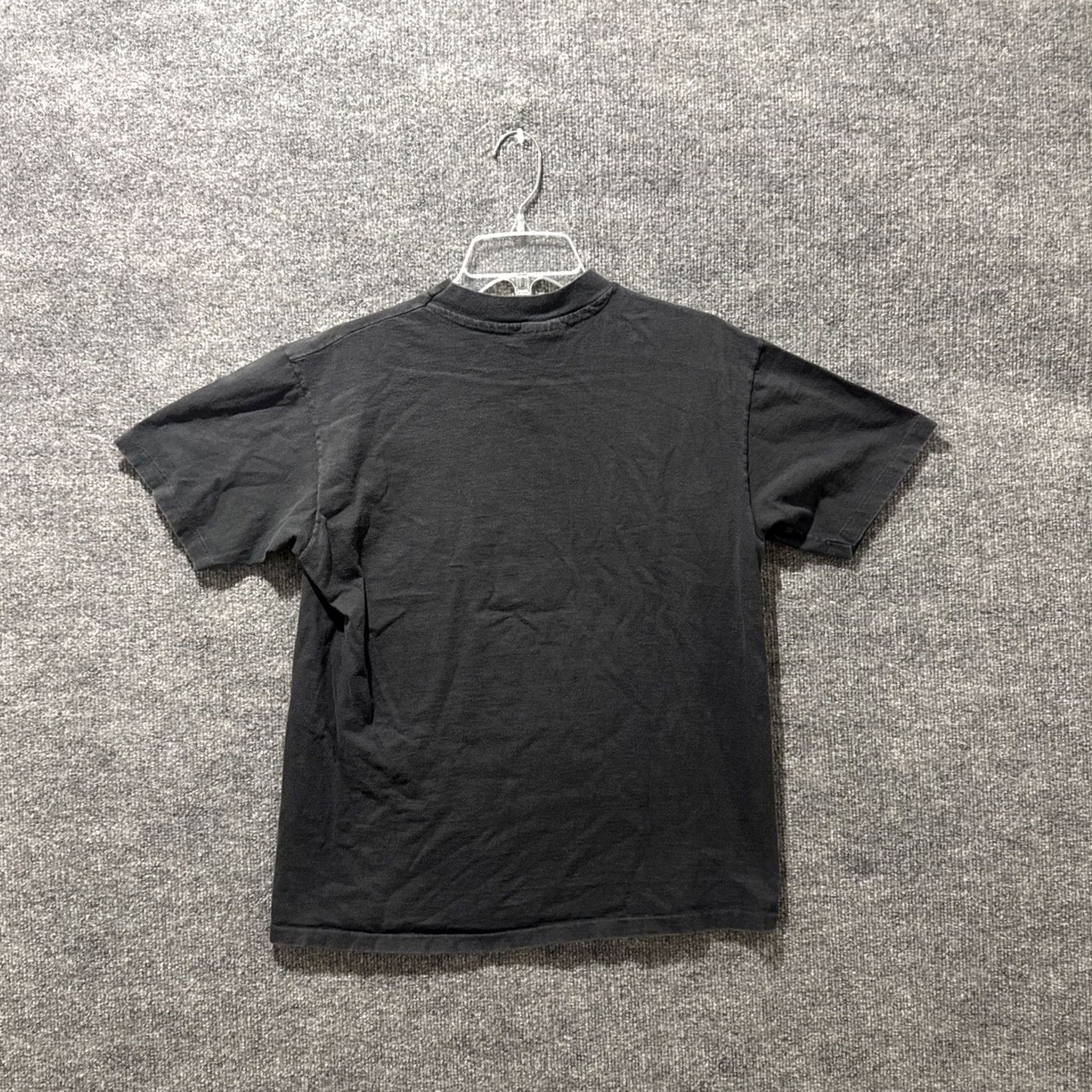 Harley Davidson VINTAGE Harley-Davidson You Can Smell The Rice Burning Black T-Shirt Short Sleeve L Mens 80s Size US 33 - 8 Thumbnail