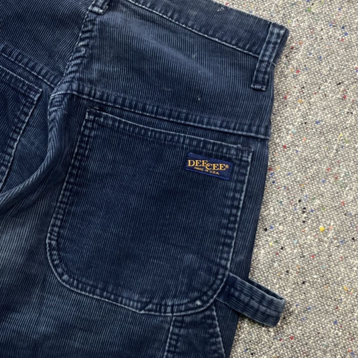 Other 70’s Washington Dee Cee Carpenter Corduroy Pants Size US 27 - 9 Thumbnail