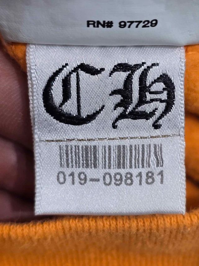 Chrome Hearts OFF-WHITE x Chrome Hearts 2018 Hoodie Orange/Black Size US M / EU 48-50 / 2 - 4 Thumbnail