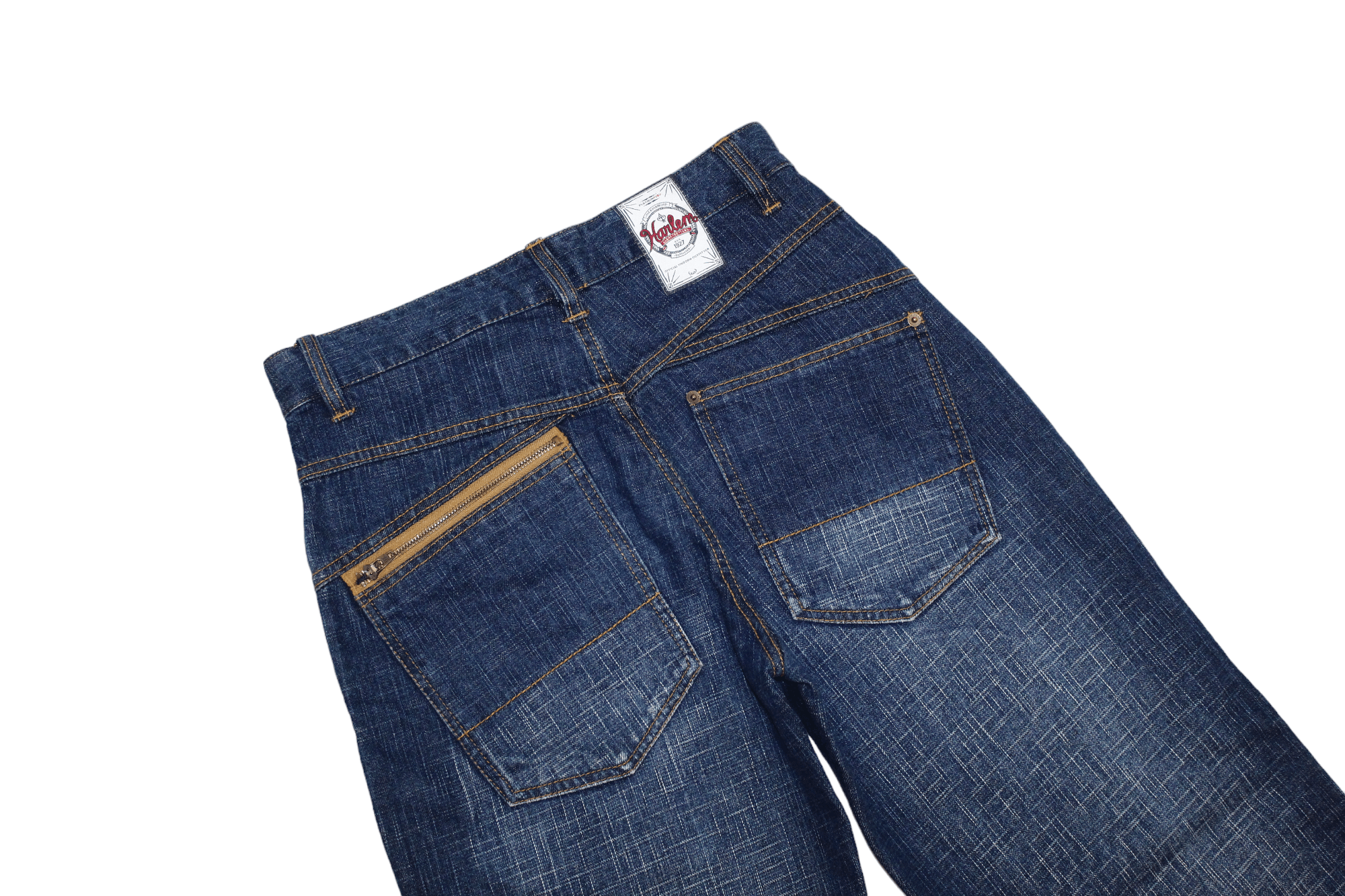 Fubu RARE🔥Platinum Fubu Harlem Globetrotters Baggy Rap Jeans Size US 30 / EU 46 - 7 Thumbnail
