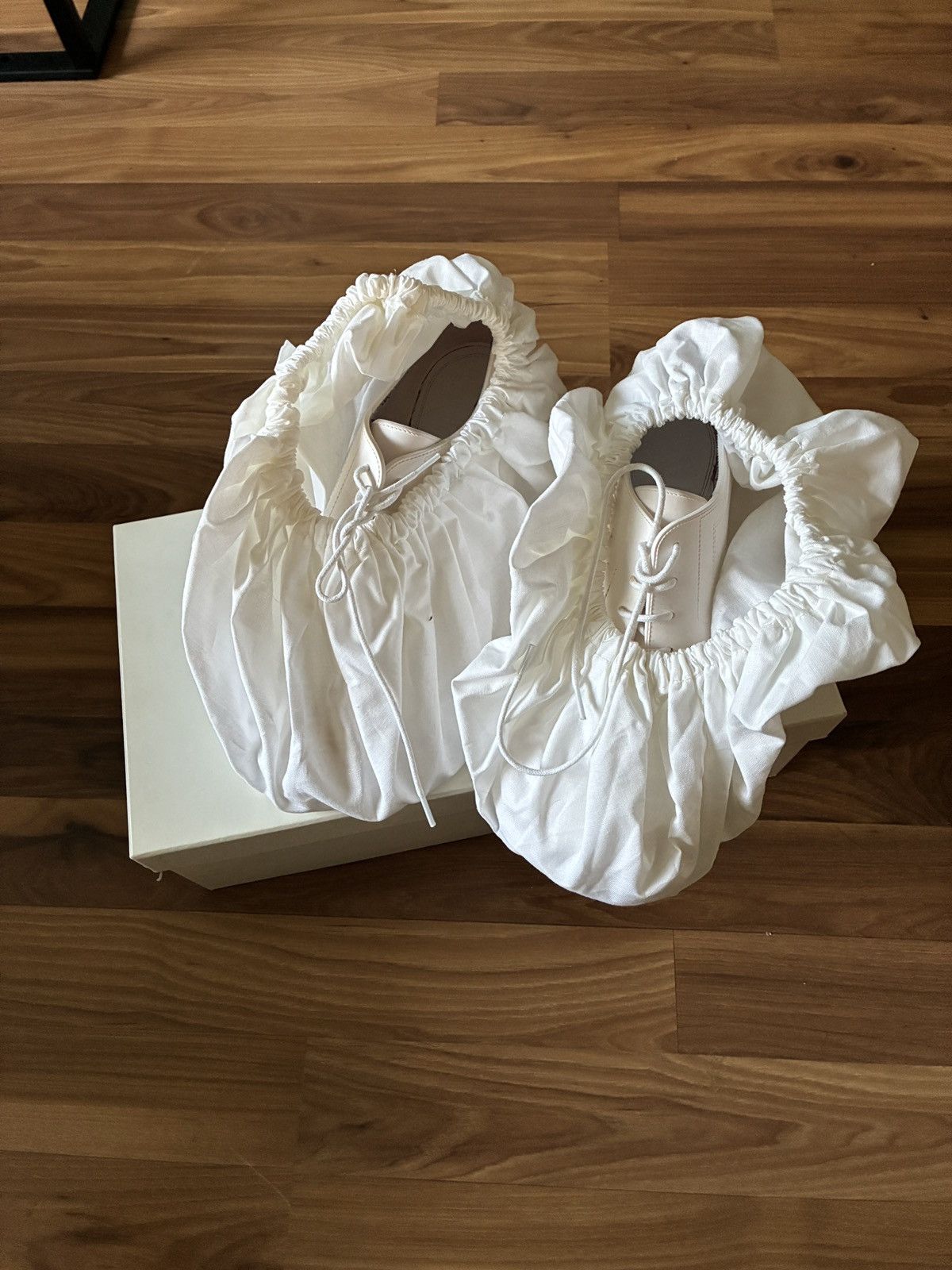Maison Margiela Size 40 Leather Alternative split toe derby Size US 7 / EU 40 - 4 Thumbnail