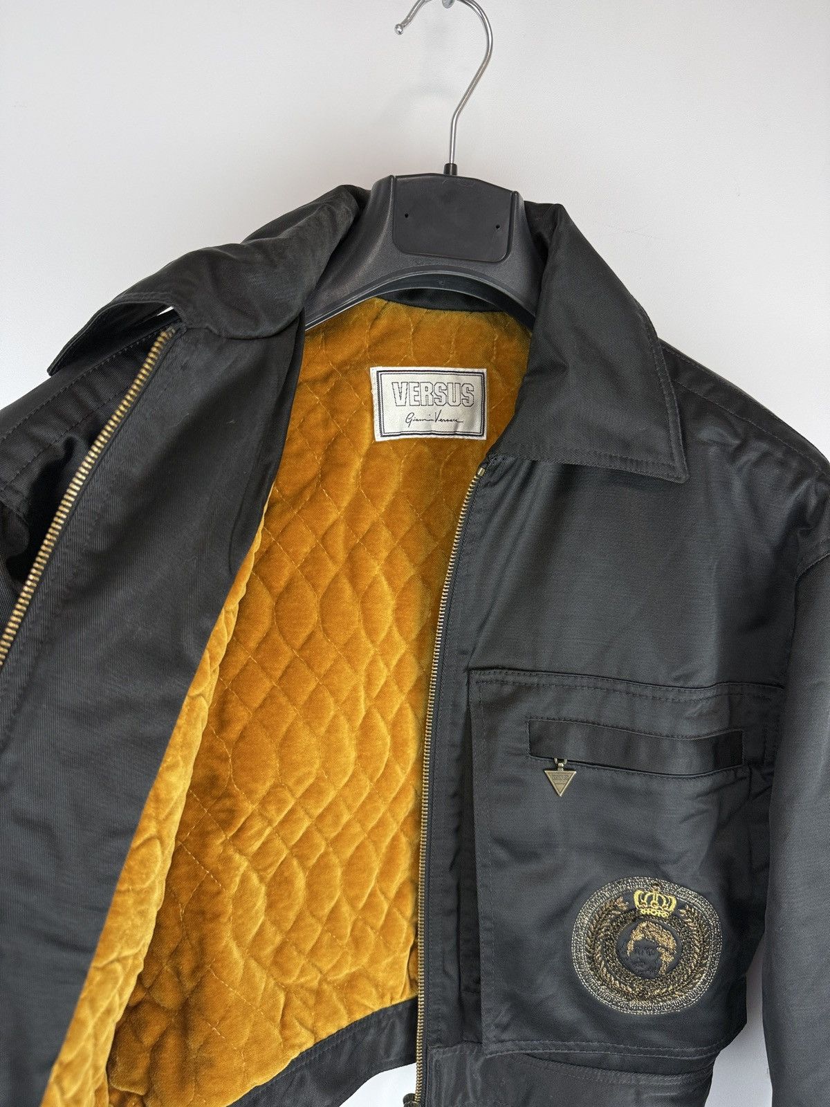 Versus Versace Black Versus Gianni Versace jacket with zip closure Size US S / EU 44-46 / 1 - 6 Thumbnail