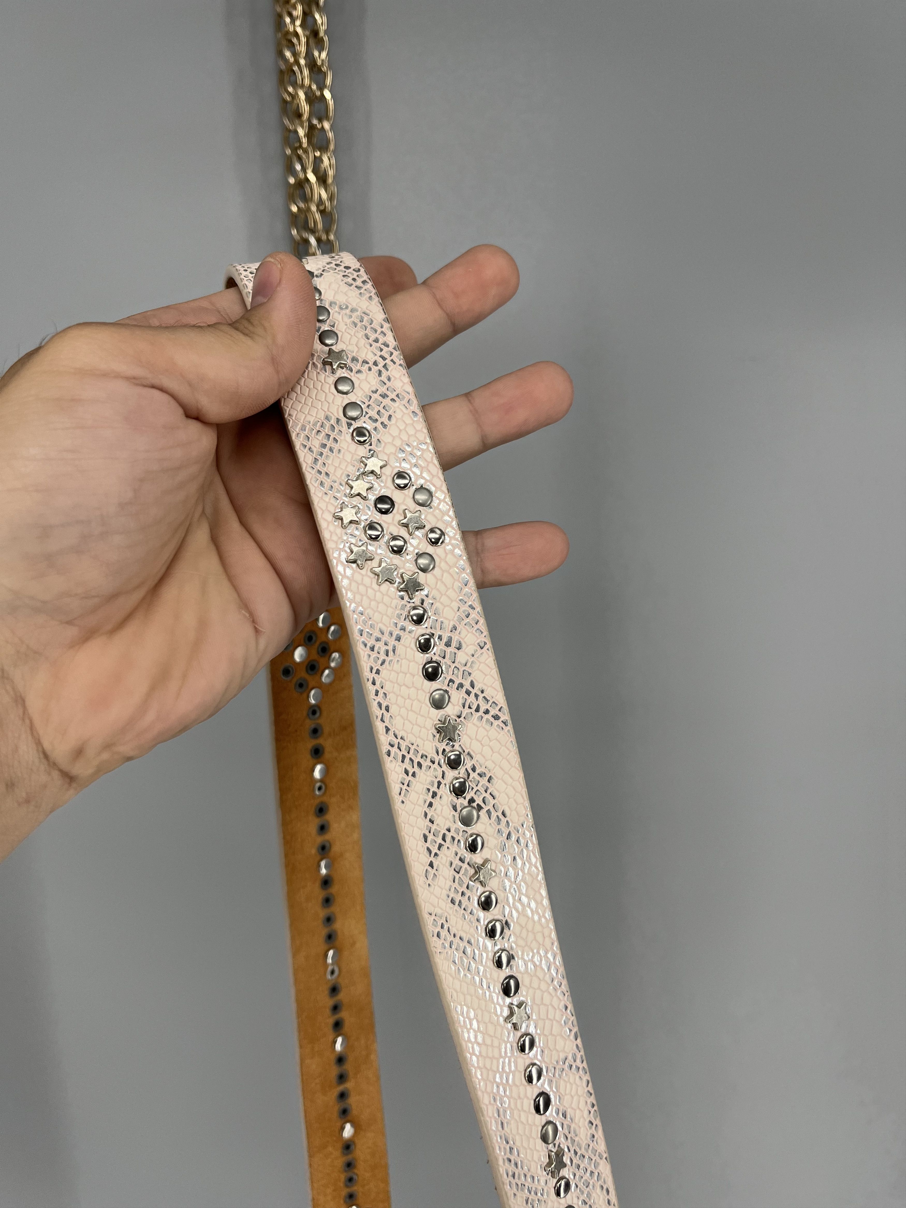 Japanese Brand Vintage 90s Punk Belt Leather Band Rock Y2K 90s Y2K Size ONE SIZE - 7 Thumbnail