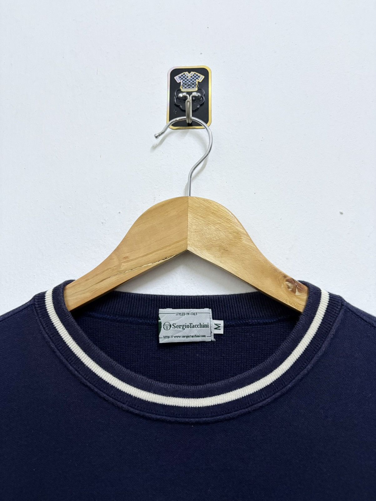 Sergio Tacchini Vintage 90's Sergio Tacchini Golf / Italy Designer Crewneck Size US M / EU 48-50 / 2 - 8 Thumbnail