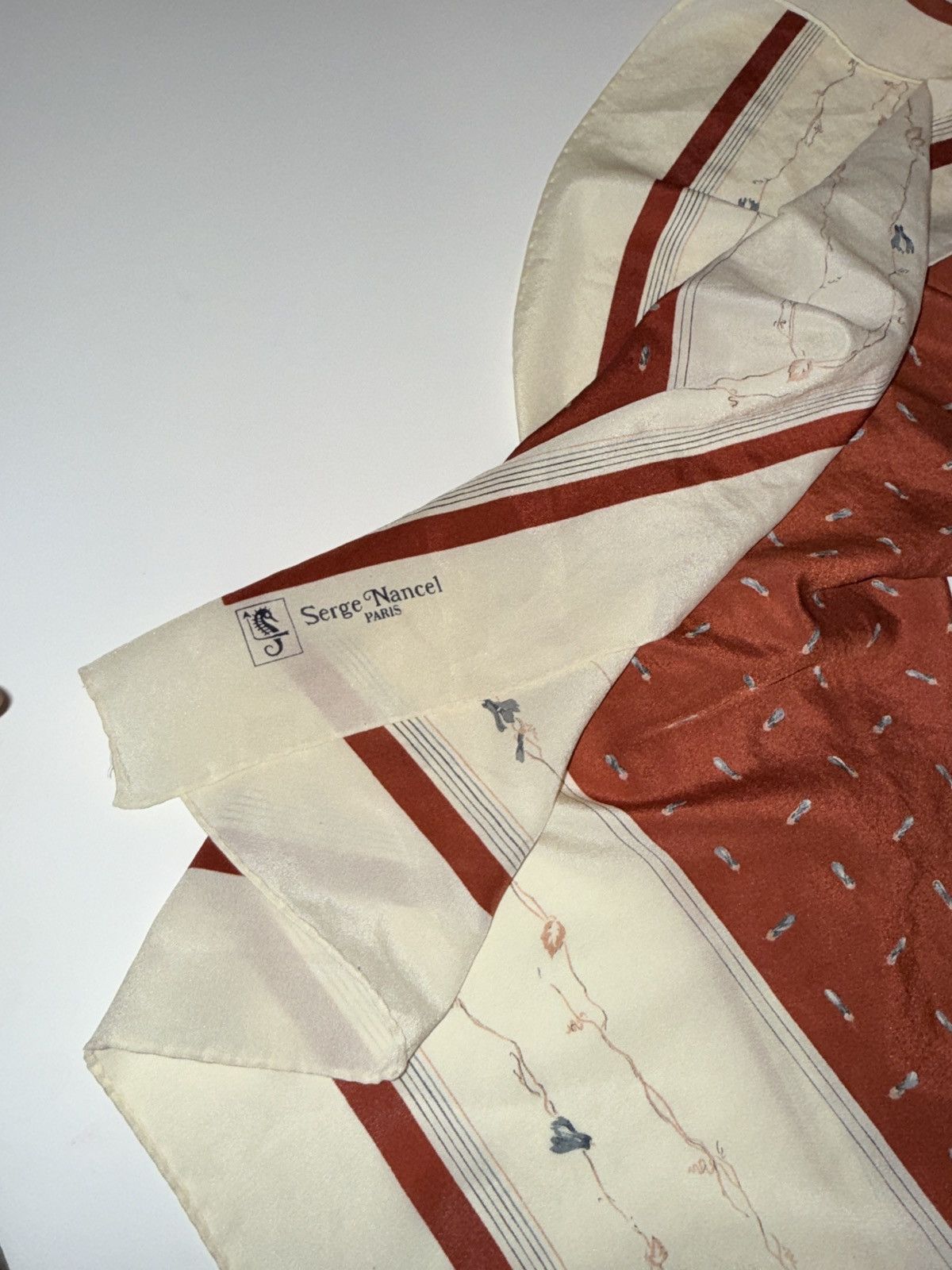 Other Sierge Nancel vintage silk scarf Size ONE SIZE - 8 Thumbnail