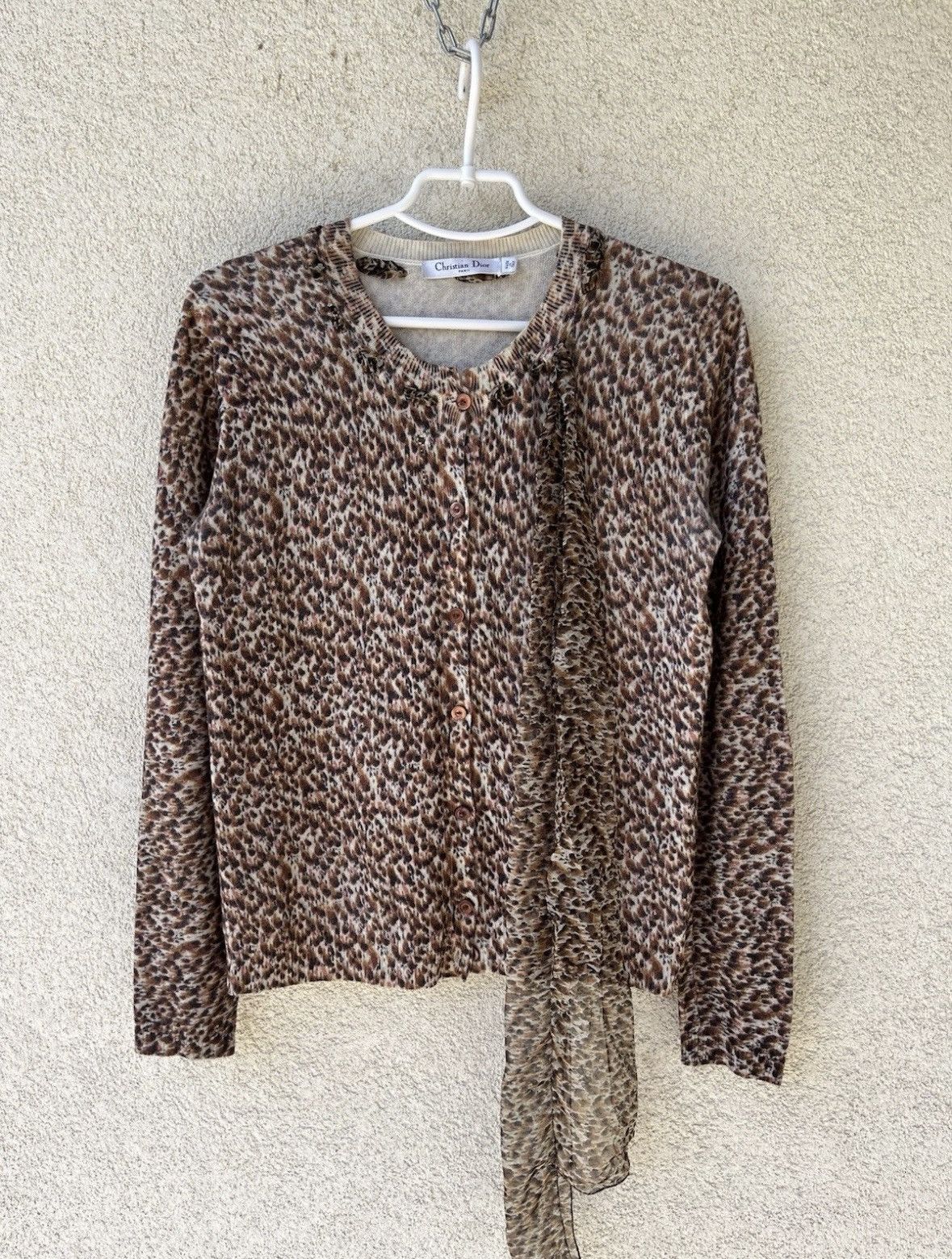 Dior Christian Dior Vintage 100% Cashmere Sweater Size 44 Size M / US 6-8 / IT 42-44 - 1 Thumbnail