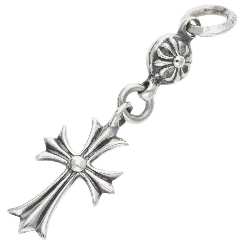 Chrome Hearts Chrome Hearts Tiny Cross Charm Silver Necklace Size ONE SIZE - 2 Thumbnail