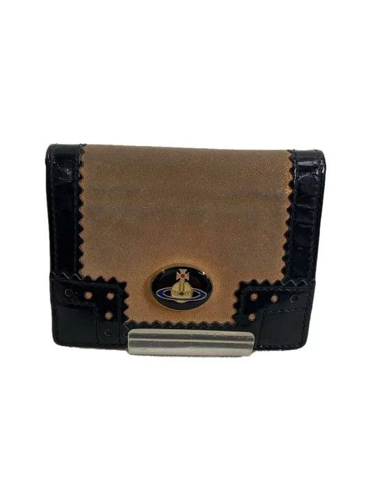 image of Vivienne Westwood Orbit Texas Cowboy Logo Wallet in Black, Men's