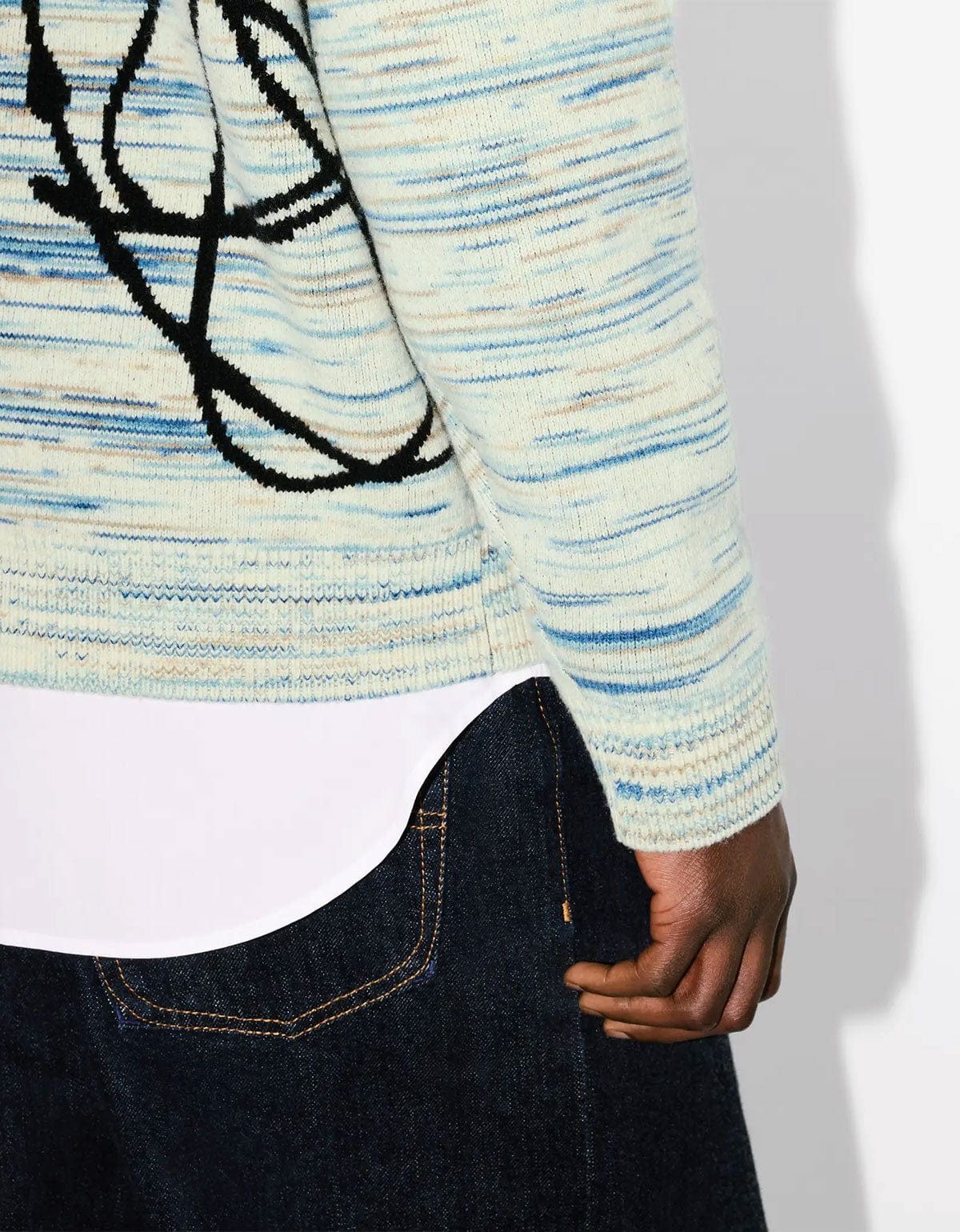 Kenzo Kenzo x Futura 2000 Reversible Wool Jumper Size US M / EU 48-50 / 2 - 10 Thumbnail