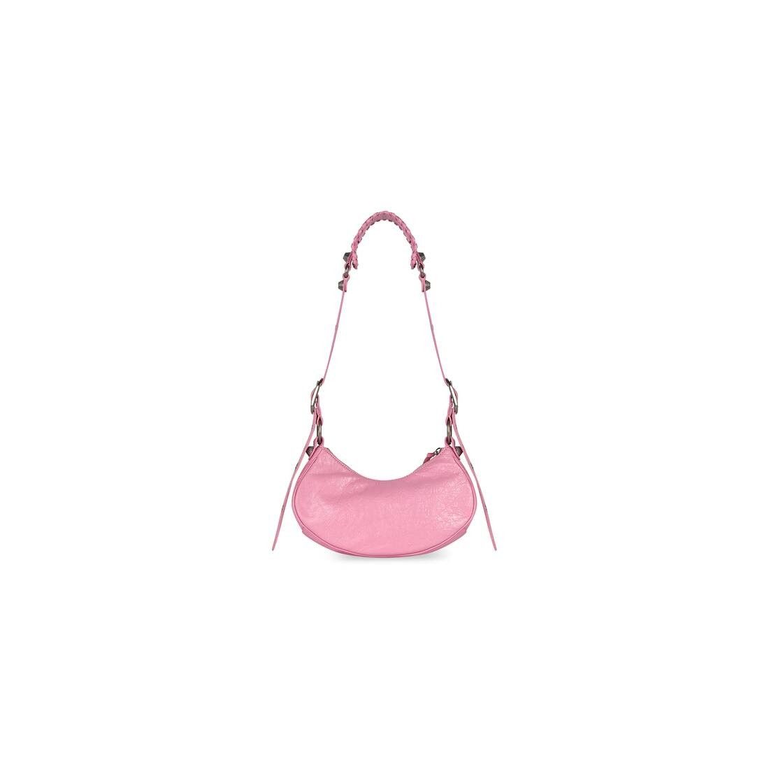Balenciaga o1mt1gz0125 Size: OS / Le Cagole Xs Shoulder Bag in Pink Size ONE SIZE - 4 Thumbnail