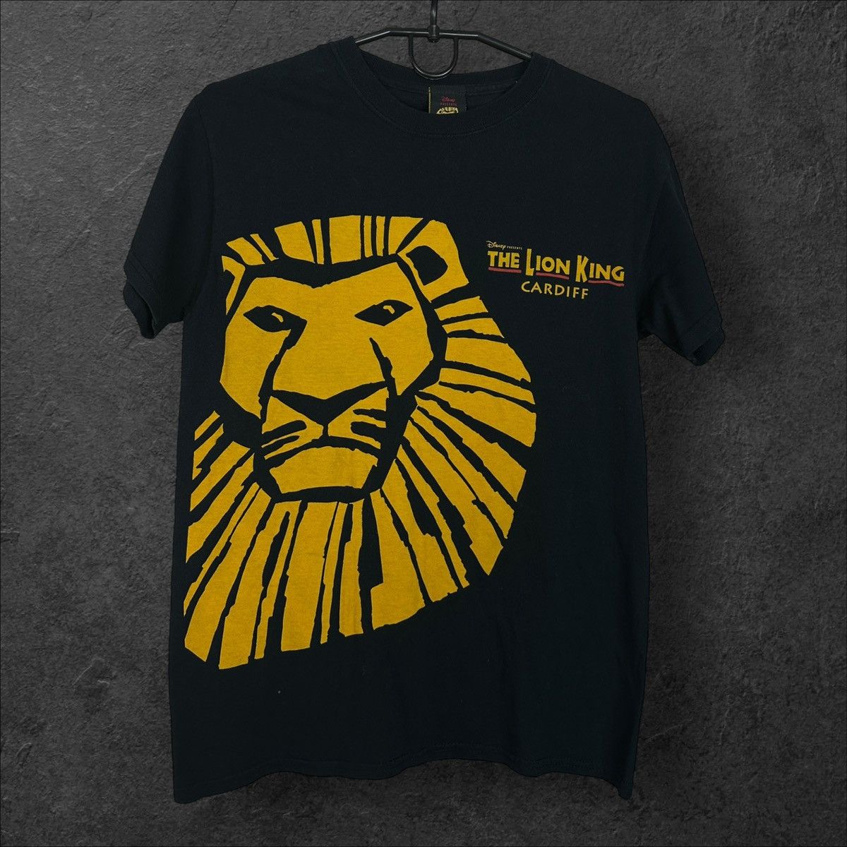 Disney × Vintage The Lion King Cardiff Disney The Broadway Musical Black Tee Size US S / EU 44-46 / 1 - 1 Thumbnail