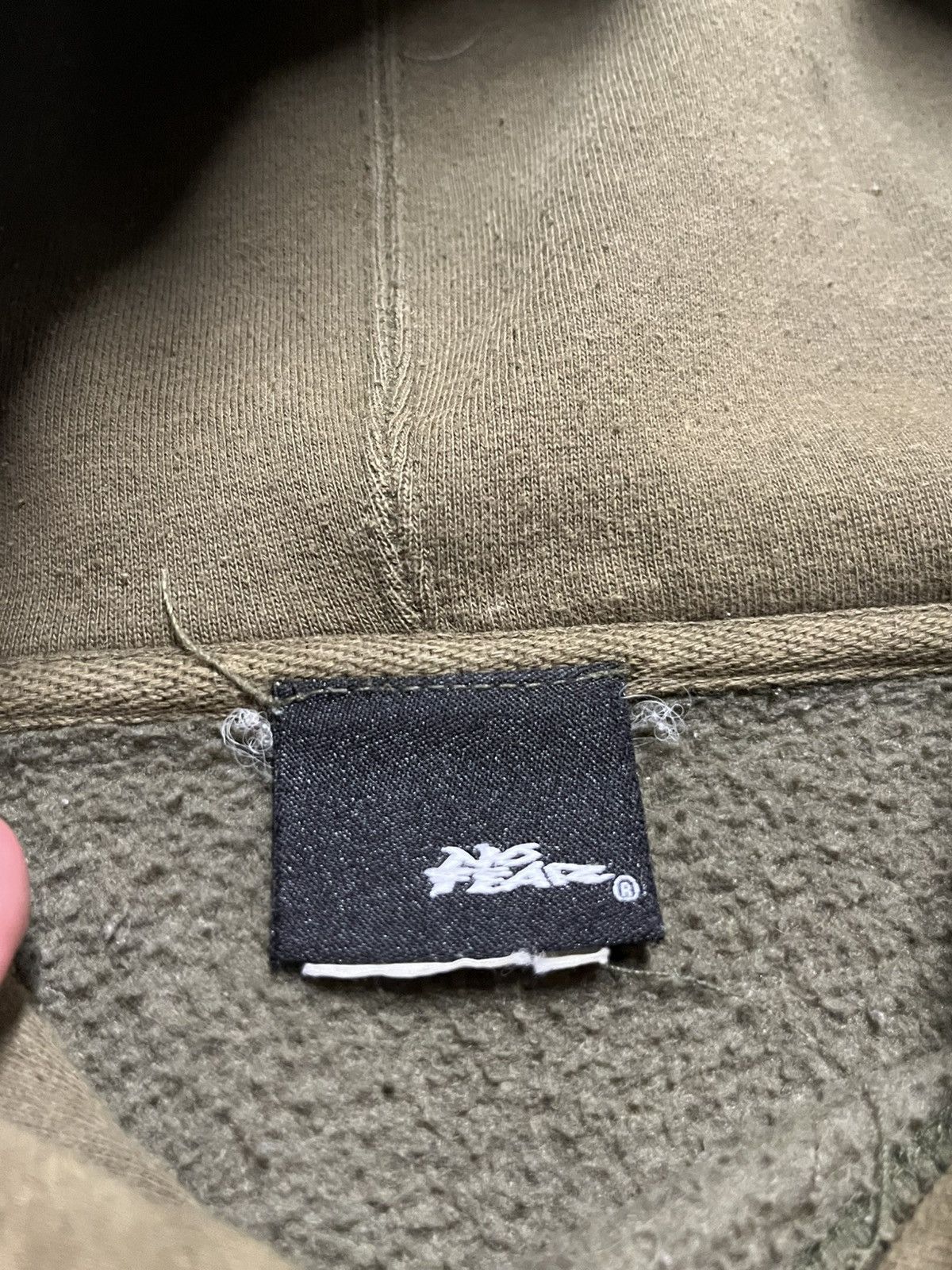 No Fear No fear y2k skater hoodie rare faded greece boxy streetwear Size US XL / EU 56 / 4 - 7 Thumbnail