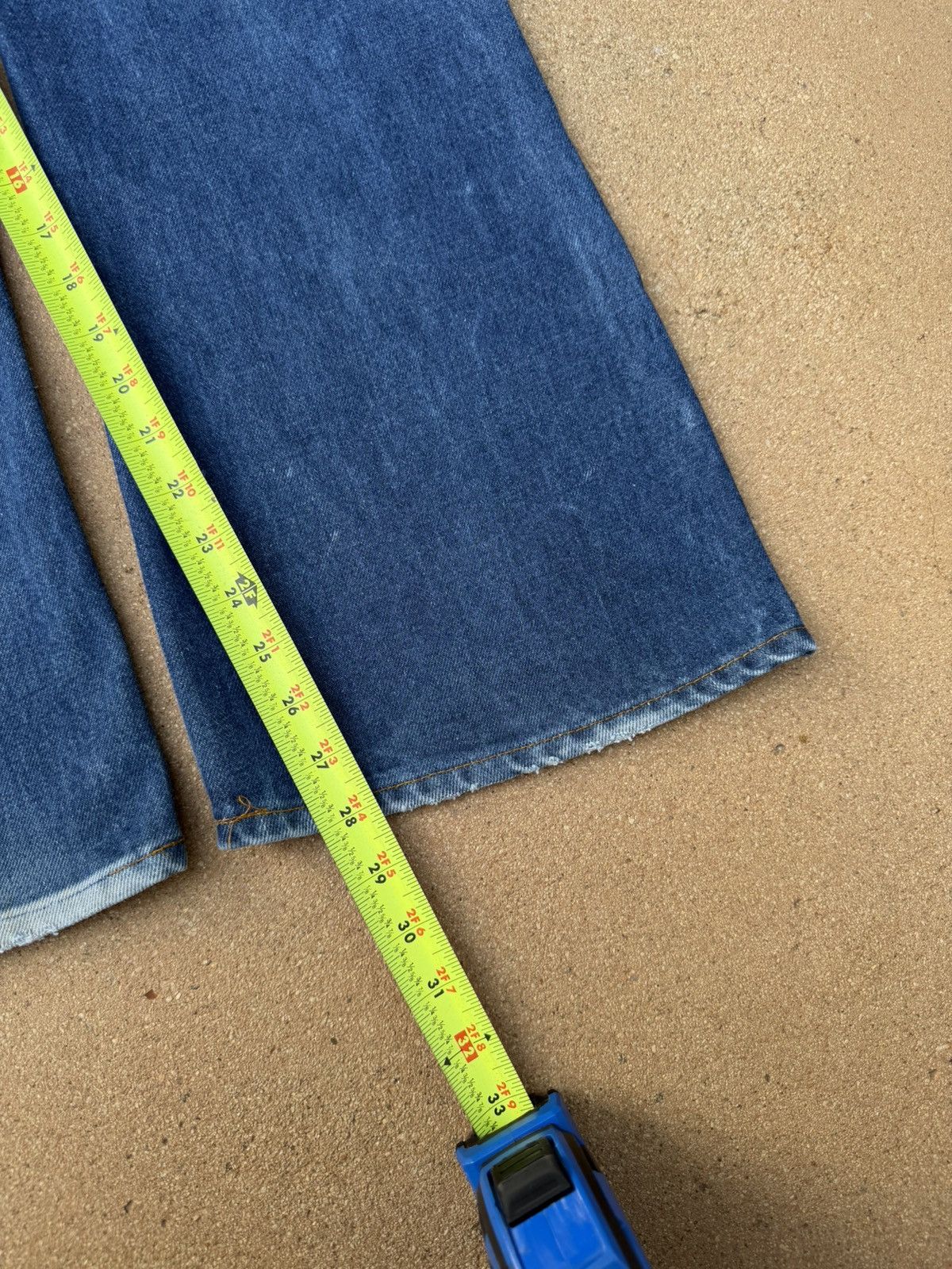 Levi's Vtg 80’s Levi’s 646 Orange Tab Bellbottom Flare Jeans 36x28 Size US 36 / EU 52 - 10 Thumbnail