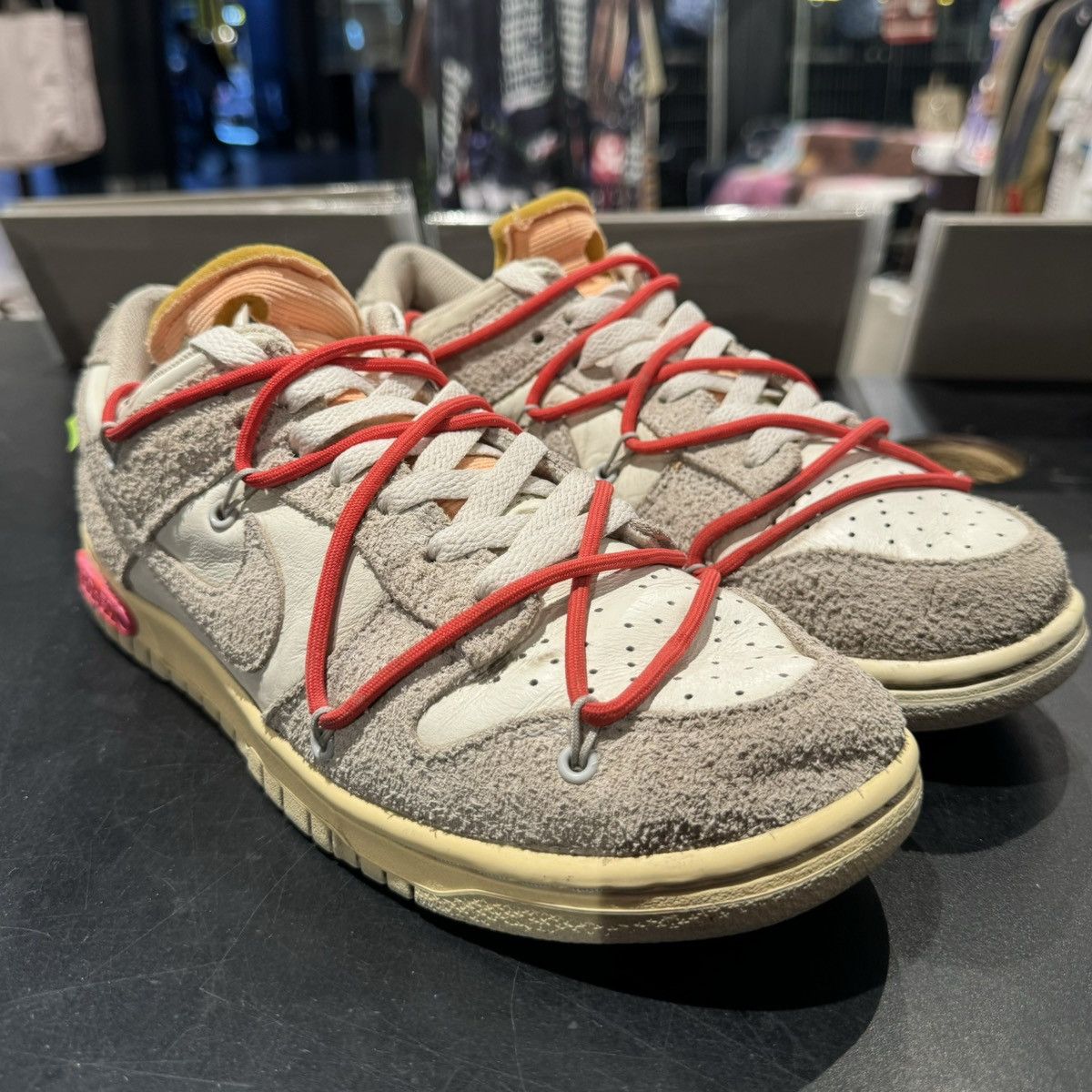 Nike × Off-White Nike Off White Dunk Low Lot 40 Size US 8.5 / EU 41-42 - 2 Thumbnail