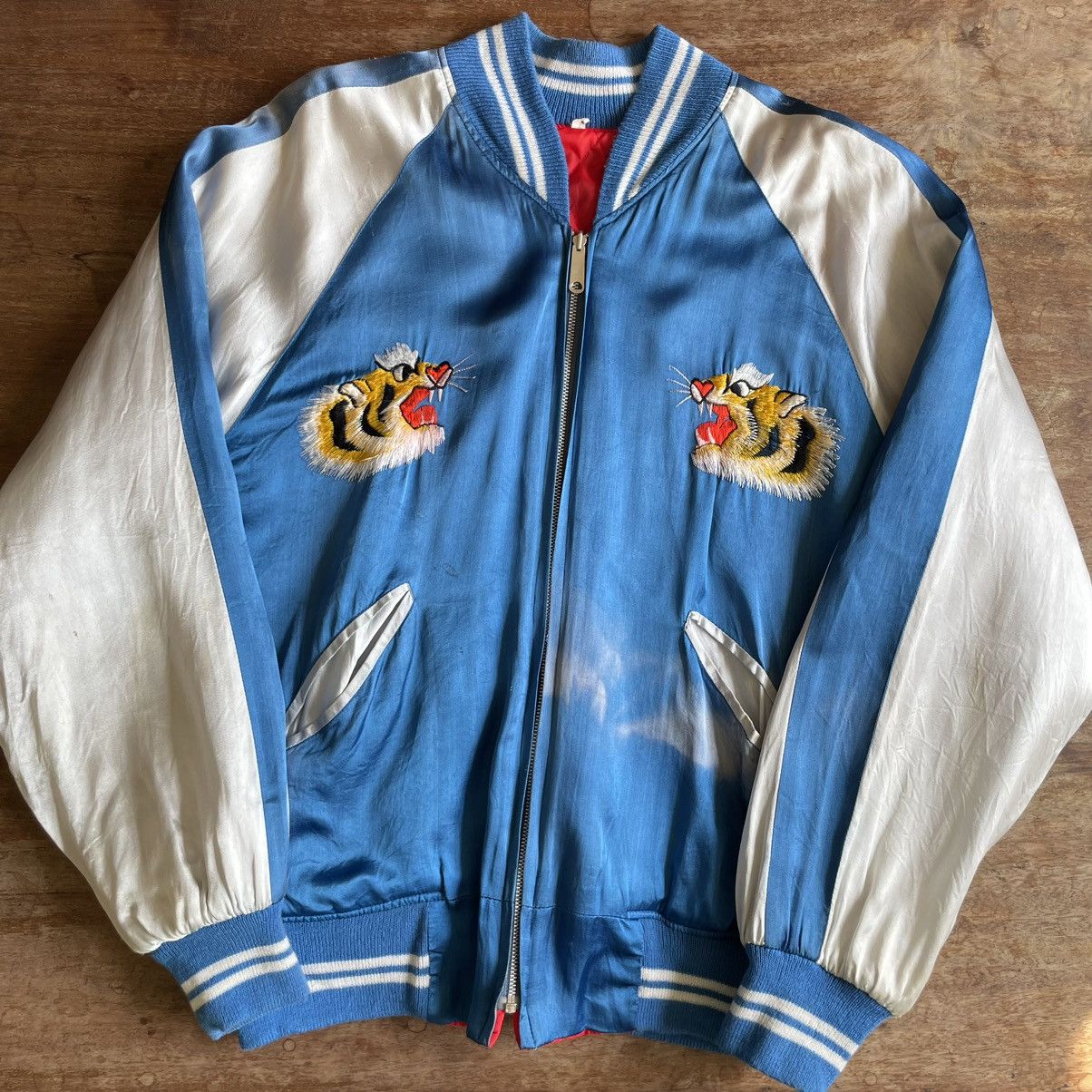 Vintage Vintage 1970s Sukajan - Souvenir Jacket Size US XL / EU 56 / 4 - 3 Thumbnail