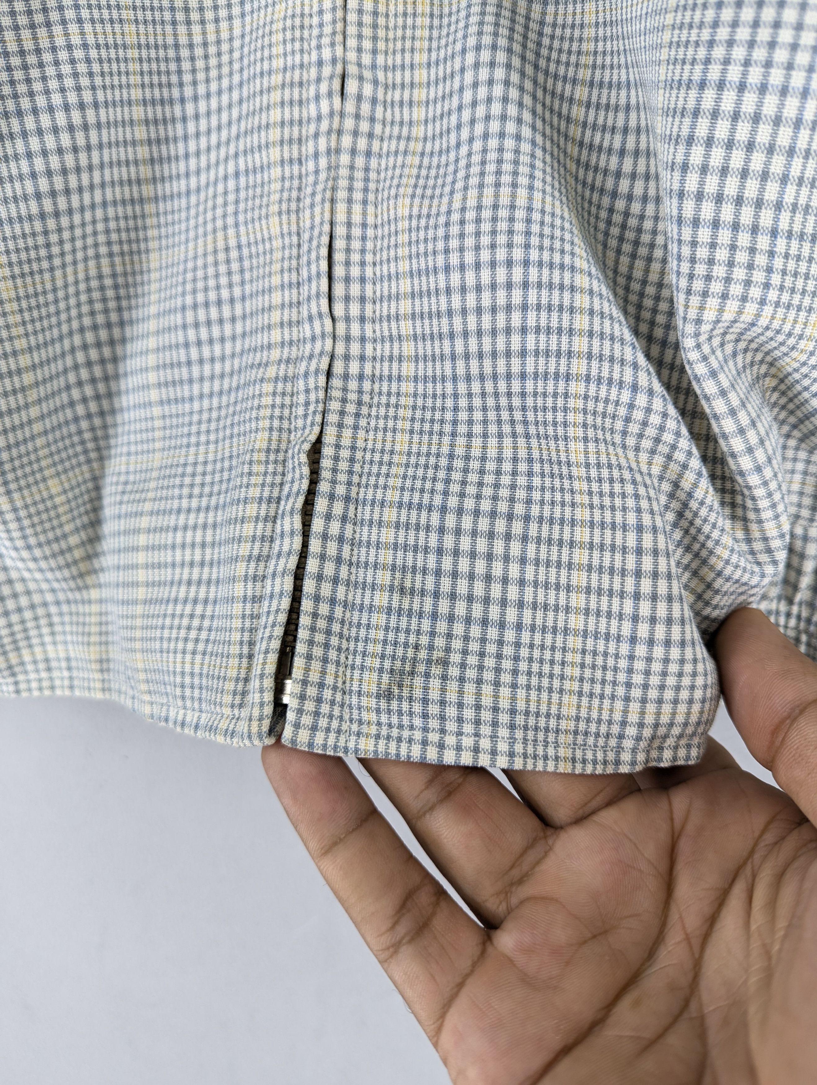 Japanese Brand × Vintage Vintage 90s Gianni Valentino Checkered Casual Light Jacket Size US M / EU 48-50 / 2 - 5 Thumbnail