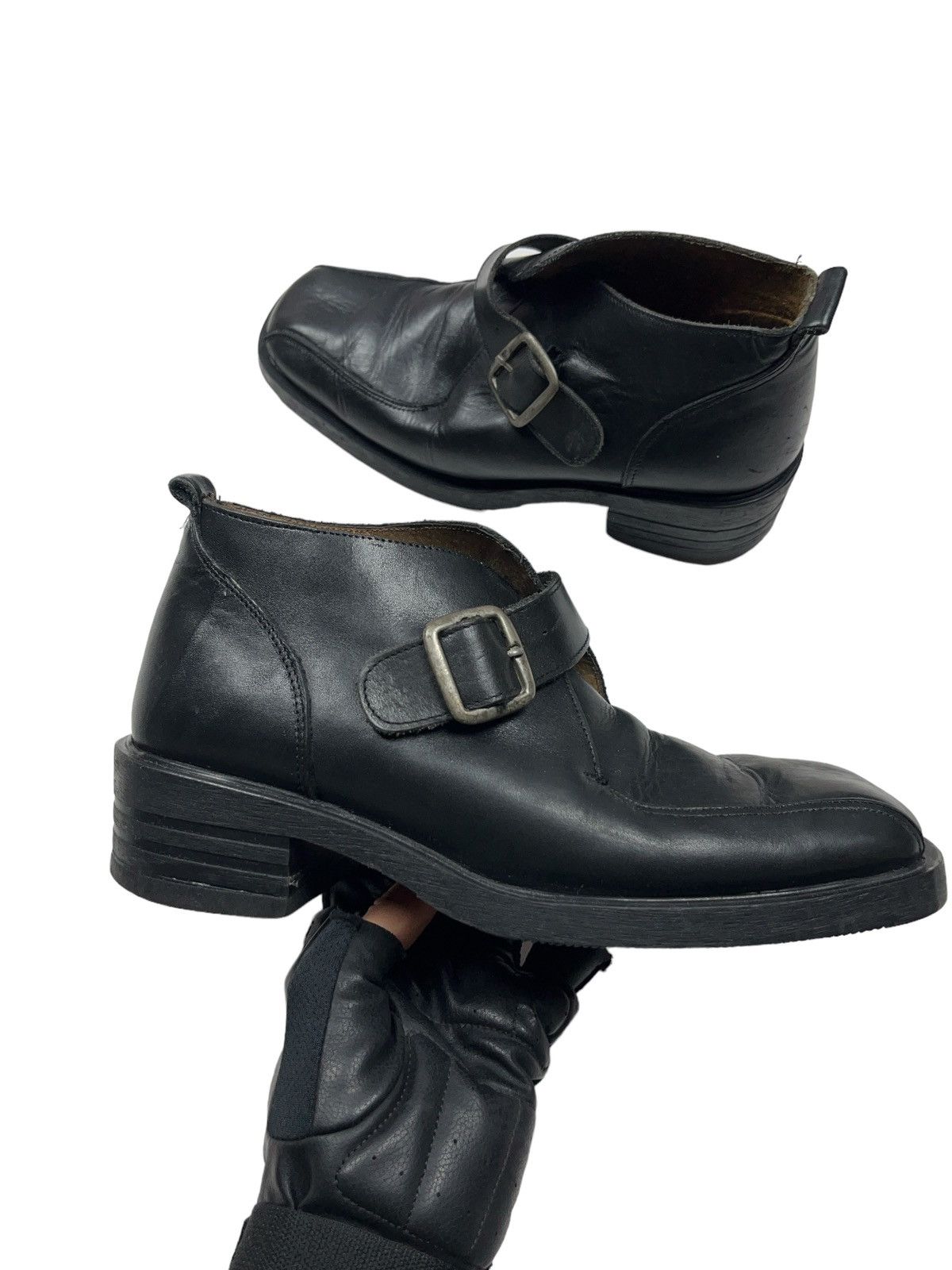 Other Vintage Kanye West Style Leather Work Boots Shoes Size US 8 / EU 41 - 1 Thumbnail