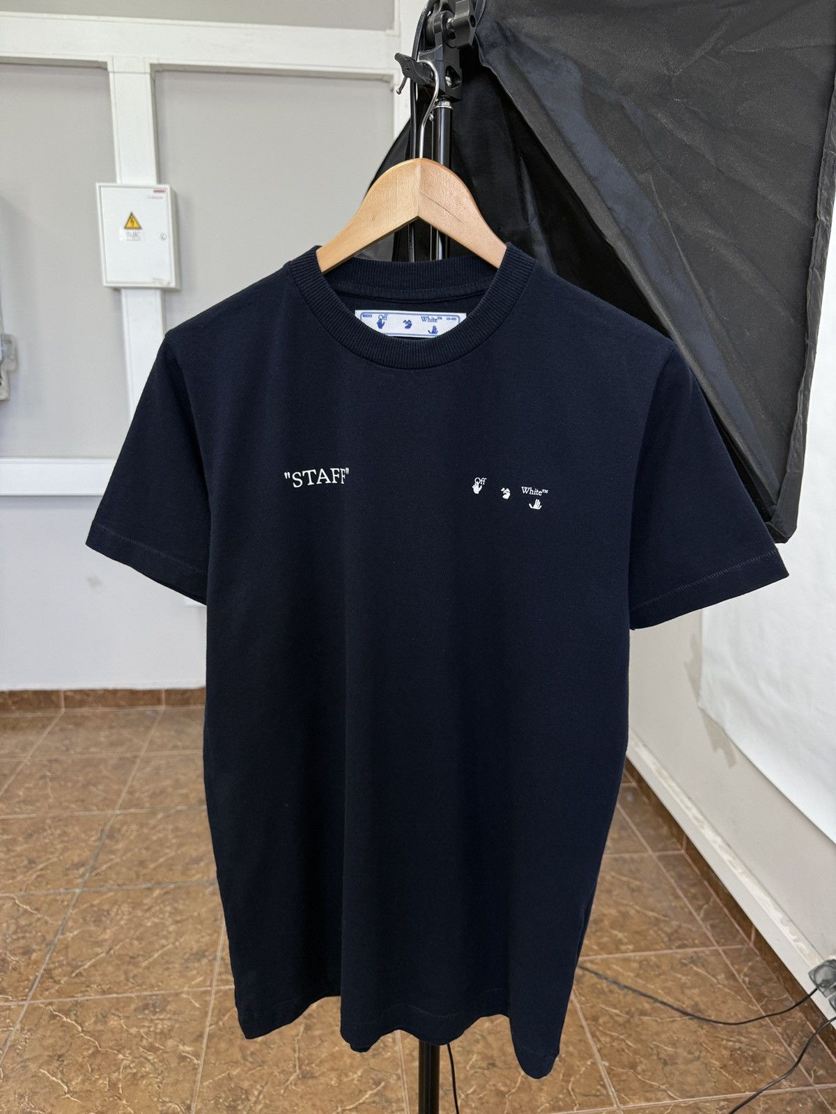Off-White 🇺🇸 Off White Stuff T-Shirt Virgil Abloh Y2K Rare Retro Hype Size US S / EU 44-46 / 1 - 1 Thumbnail