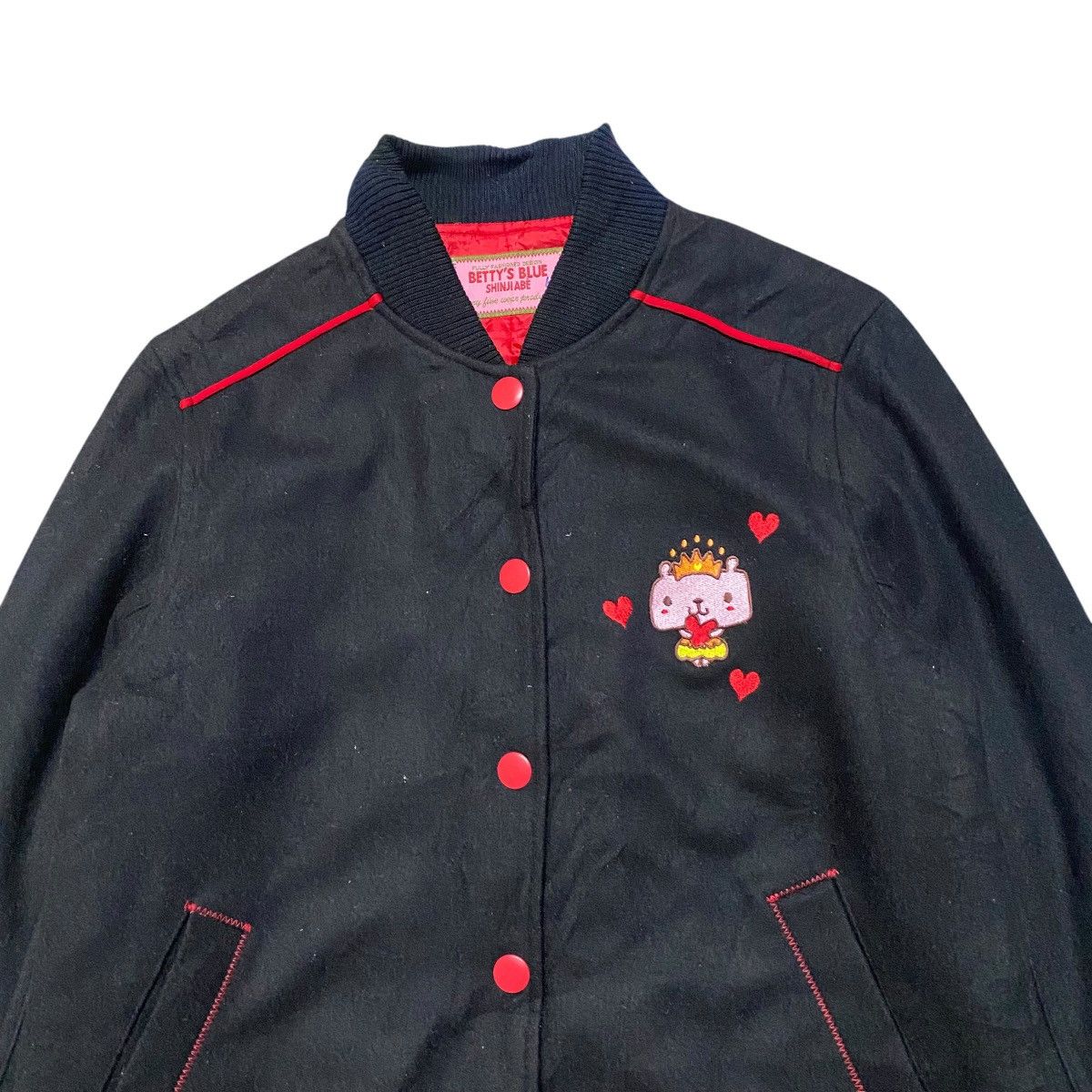 Hysteric Glamour SHINJI ABE Betty's Blue Varsity Wool Jacket Size M / US 6-8 / IT 42-44 - 3 Thumbnail