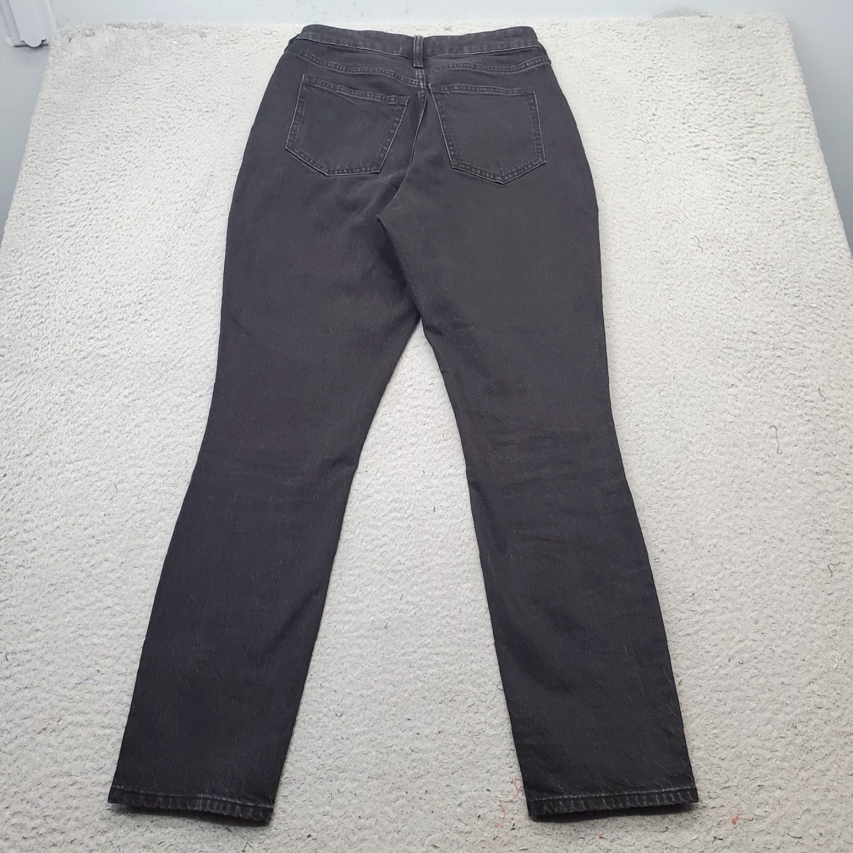 Abercrombie & Fitch Abercrombie & Fitch Curve Love Jeans Womens 27 Black Denim High Rise Skinny Leg Womens Size 27 Black Denim Skinny Jeans Size 27" / US 4 / IT 40 - 2 Thumbnail