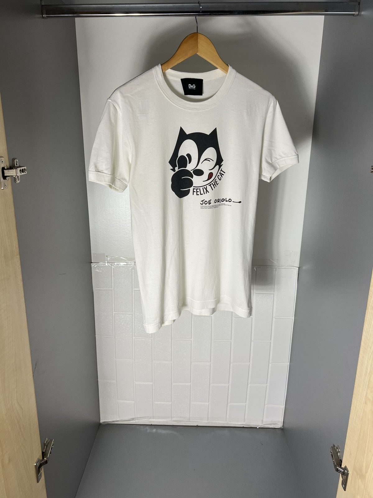 Dolce & Gabbana DOLCE & GABBANA FELIX THE CAT ITALIAN DESIGNER T-SHIRT Y2K Size US M / EU 48-50 / 2 - 5 Thumbnail