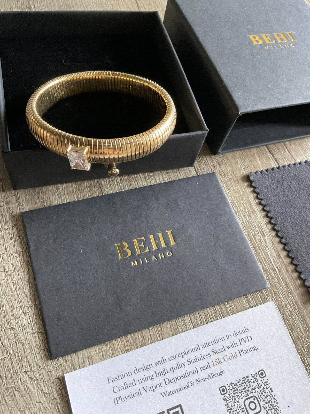 Other BEHI MILANO BEATRIZ Bracelet GOLD plated Size ONE SIZE - 6 Thumbnail