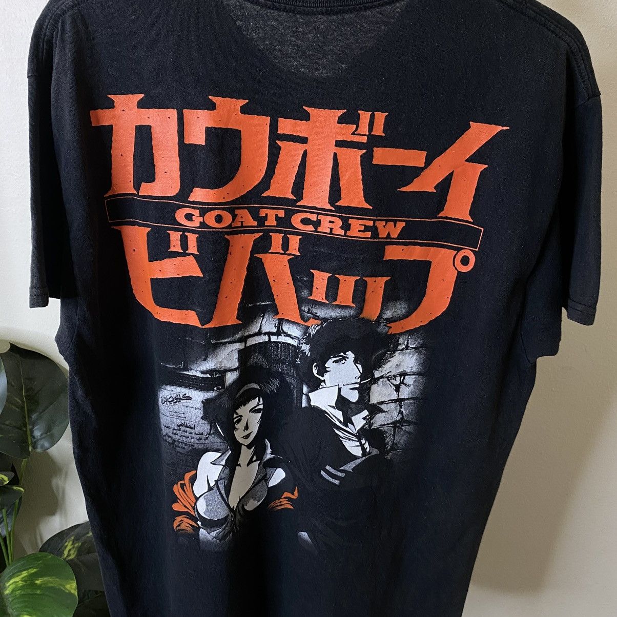 Anime Y2K Anime Cowboy Bepop GOAT Crew Manga Series T Shirt Size US L / EU 52-54 / 3 - 2 Thumbnail