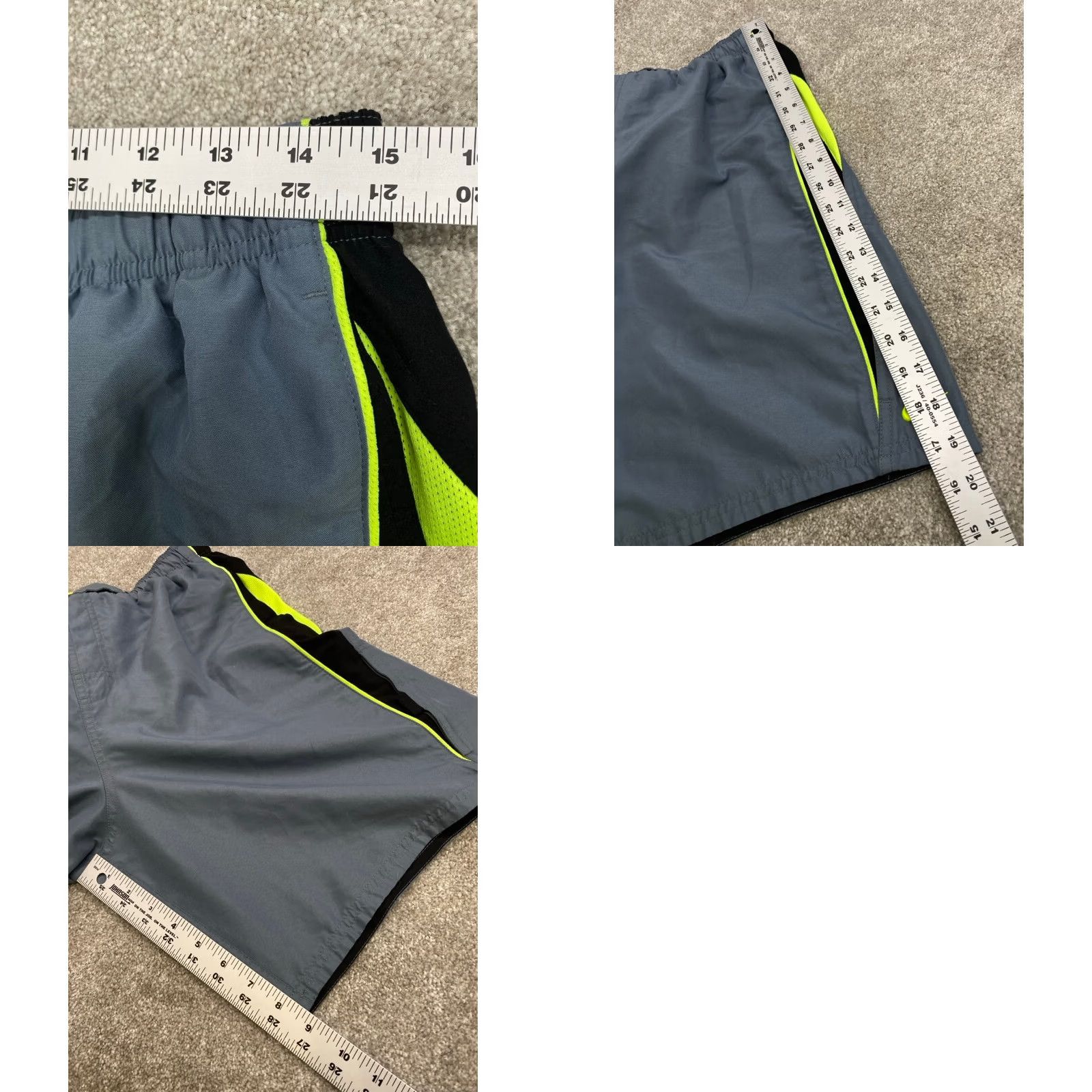 Nike VINTAGE Nike Mens Volley Core Swim Shorts NESS7421-483 Large Graphite Green 4923 Size US 33 - 8 Thumbnail