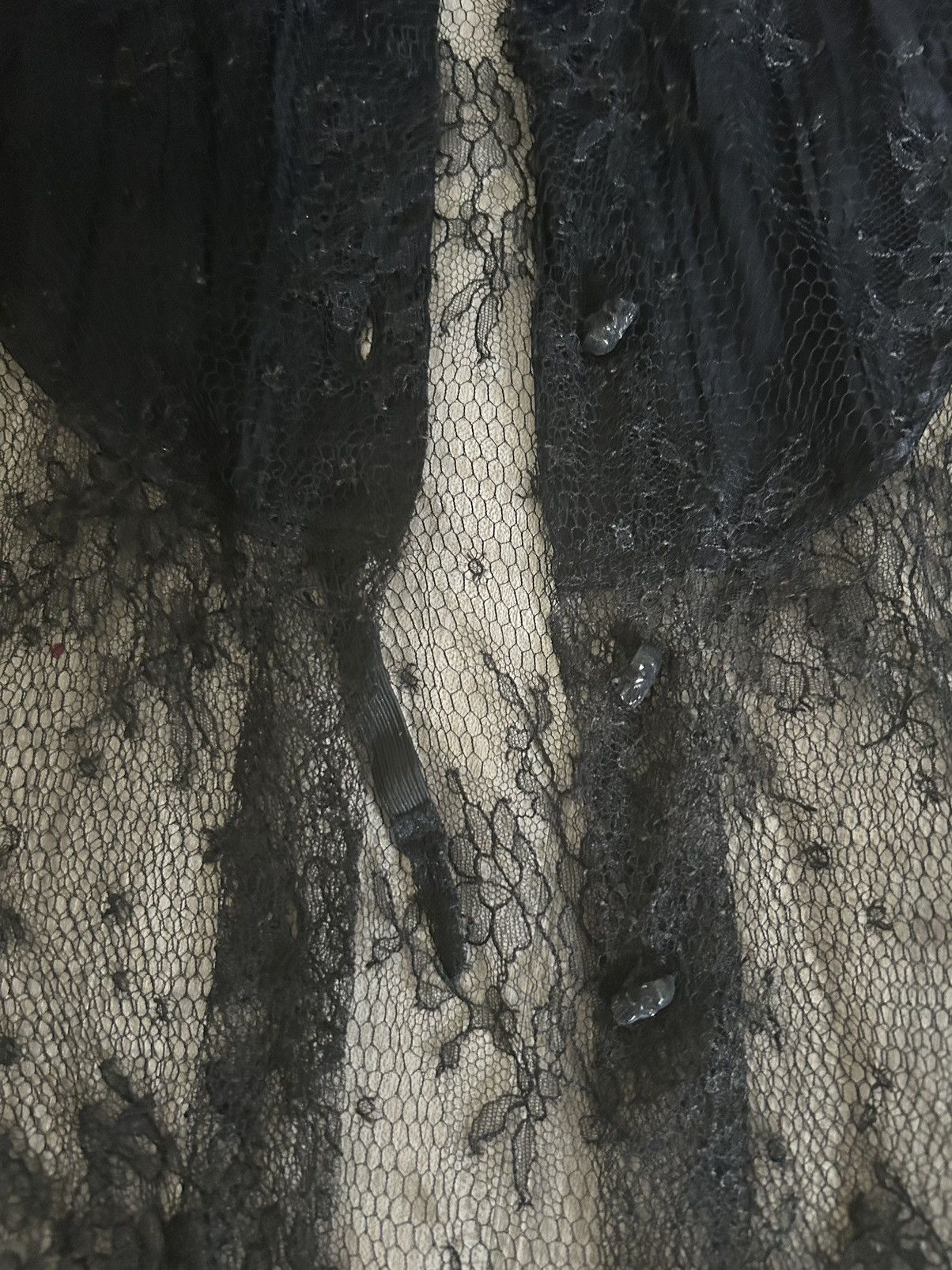 If Six Was Nine IFSIXWASNINE TXS4 LACE SILK BLOUSE Size US S / EU 44-46 / 1 - 3 Thumbnail