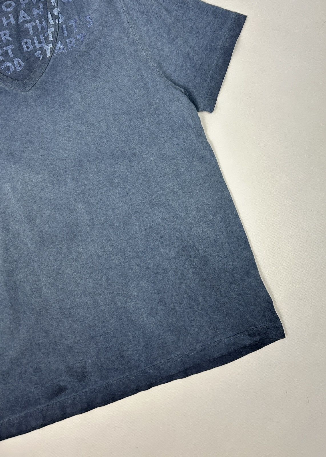 Maison Margiela Maison Martin Margiela AIDS Awareness Garment Dyed T-Shirt Size US M / EU 48-50 / 2 - 6 Thumbnail