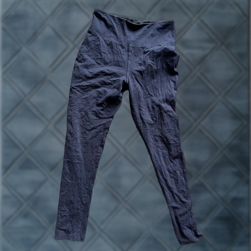 Vintage Marika Leggings Size Large Navy Blue Women Fitness Activewear Skinny Ankle Style Size 36" / US 14 / IT 50 - 1 Thumbnail
