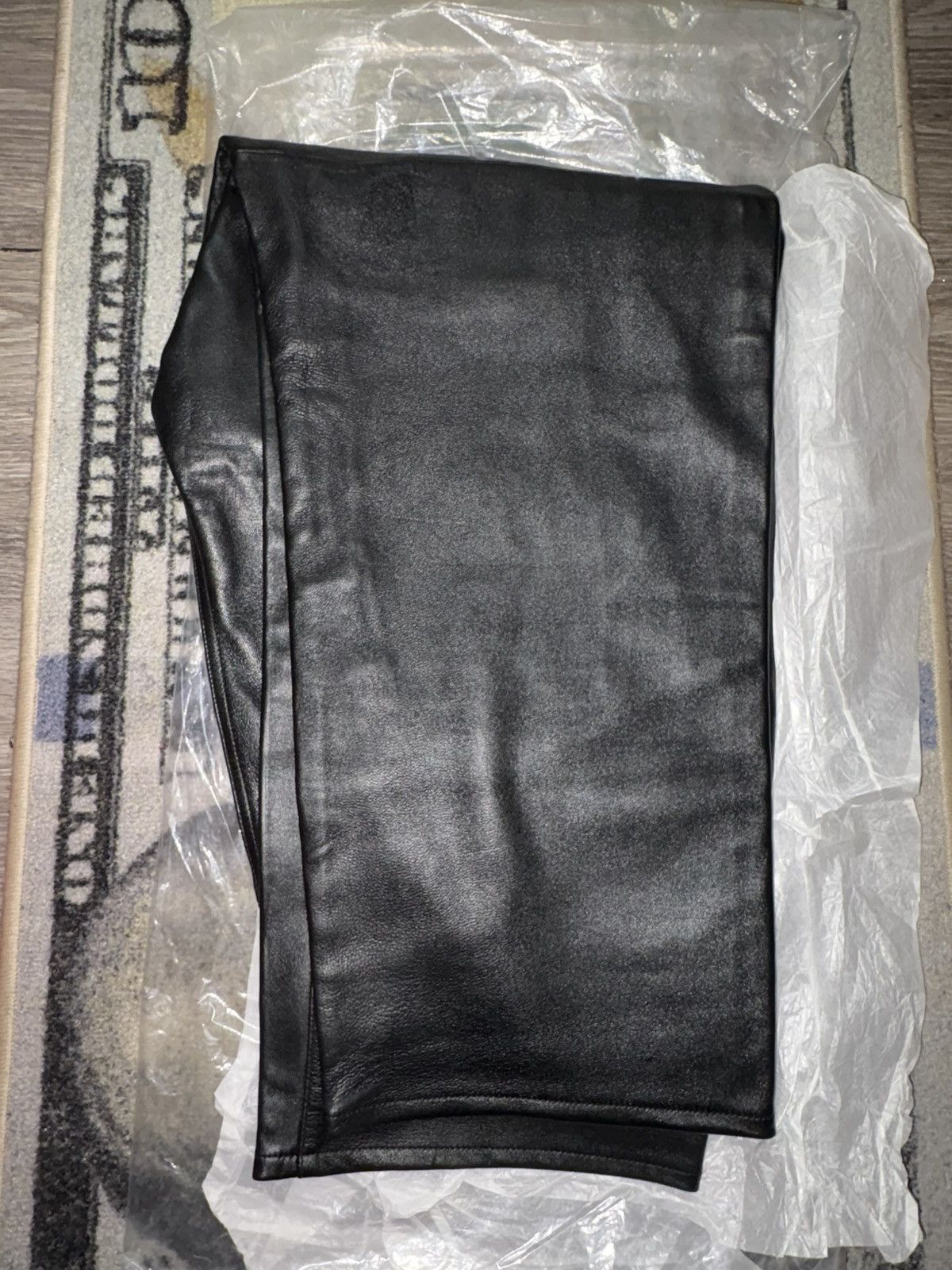 Supreme Supreme Leather Baggy 5-Pocket Jean Size US 36 / EU 52 - 4 Thumbnail
