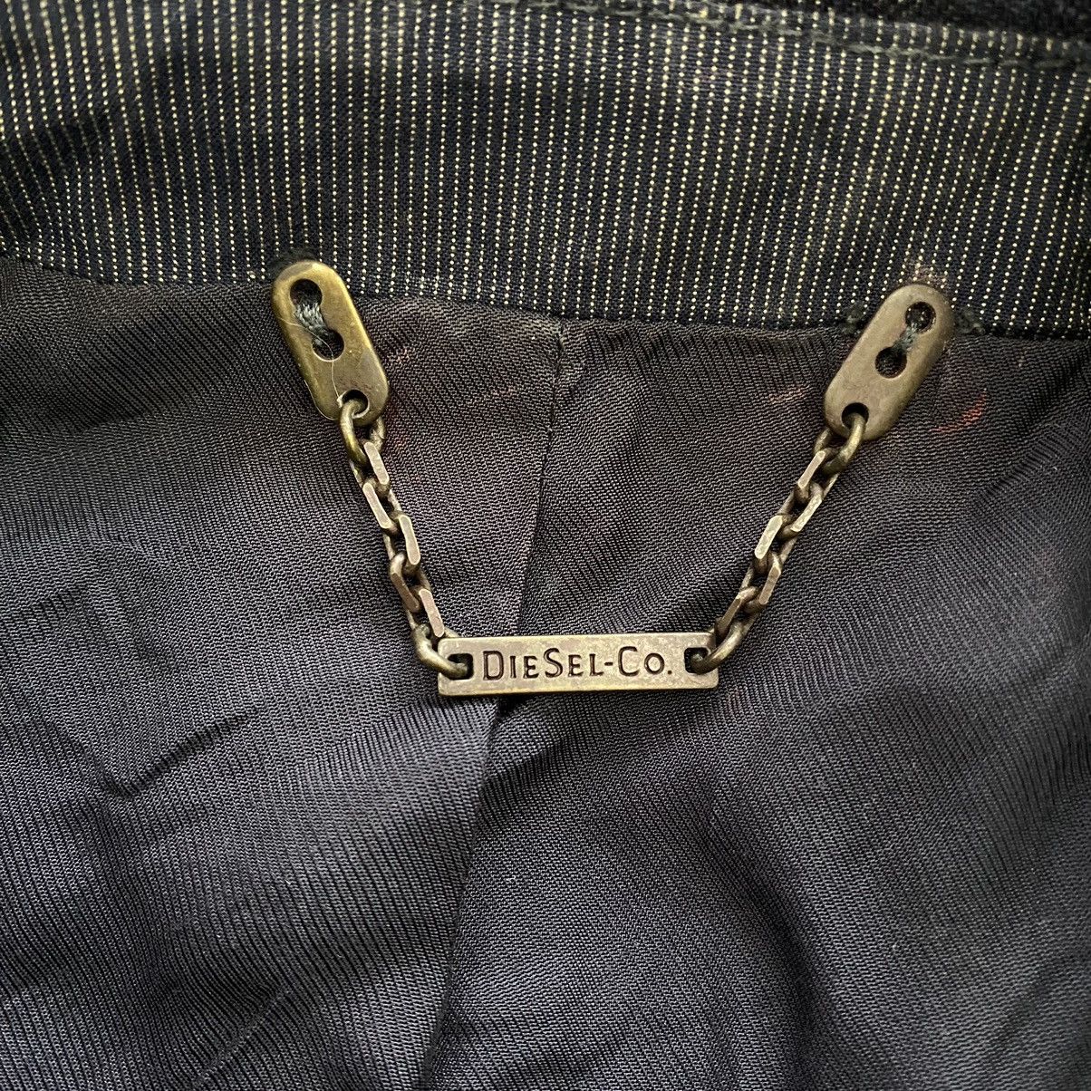 Diesel Vintage DIESEL INDUSTRY Denim Division Blazer Jeans Coat Size US L / EU 52-54 / 3 - 6 Thumbnail