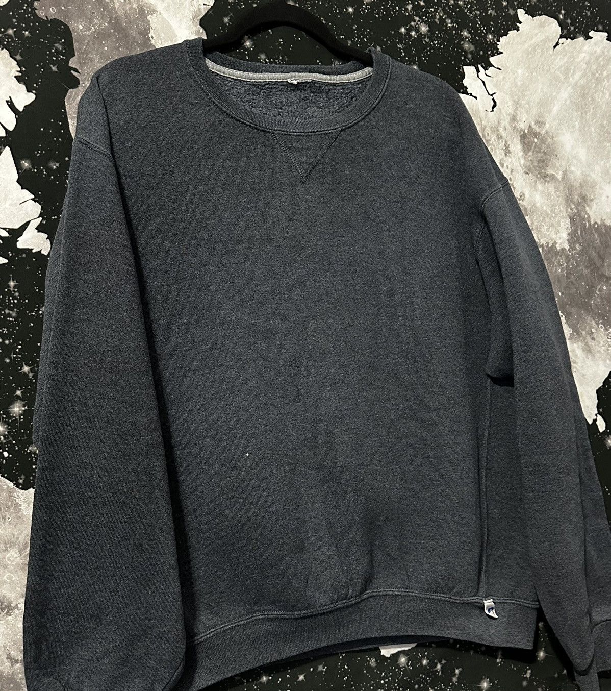 Russell Athletic Russell Athletic Grey V-Stitch Sweatshirt Size US XL / EU 56 / 4 - 3 Thumbnail