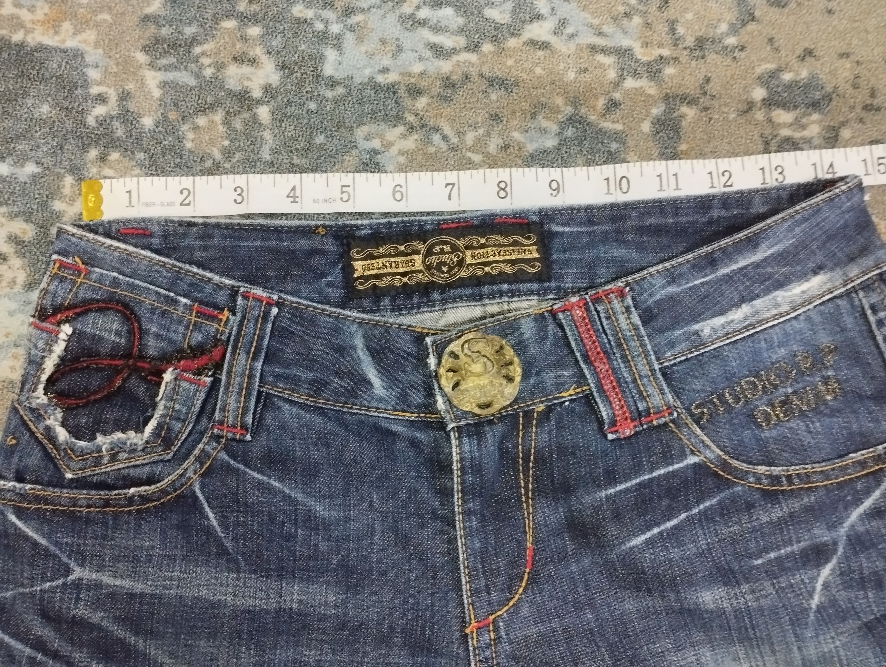Other Flare Jeans Stone Wash Studio RP Low Rise Bootcut Jeans Size US 29 - 7 Thumbnail