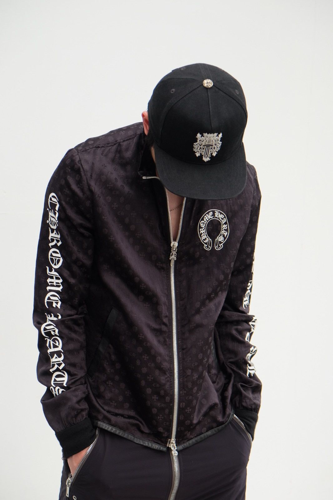 Chrome Hearts Chrome Hearts Black Patterned Jacket Size US M / EU 48-50 / 2 - 10 Thumbnail