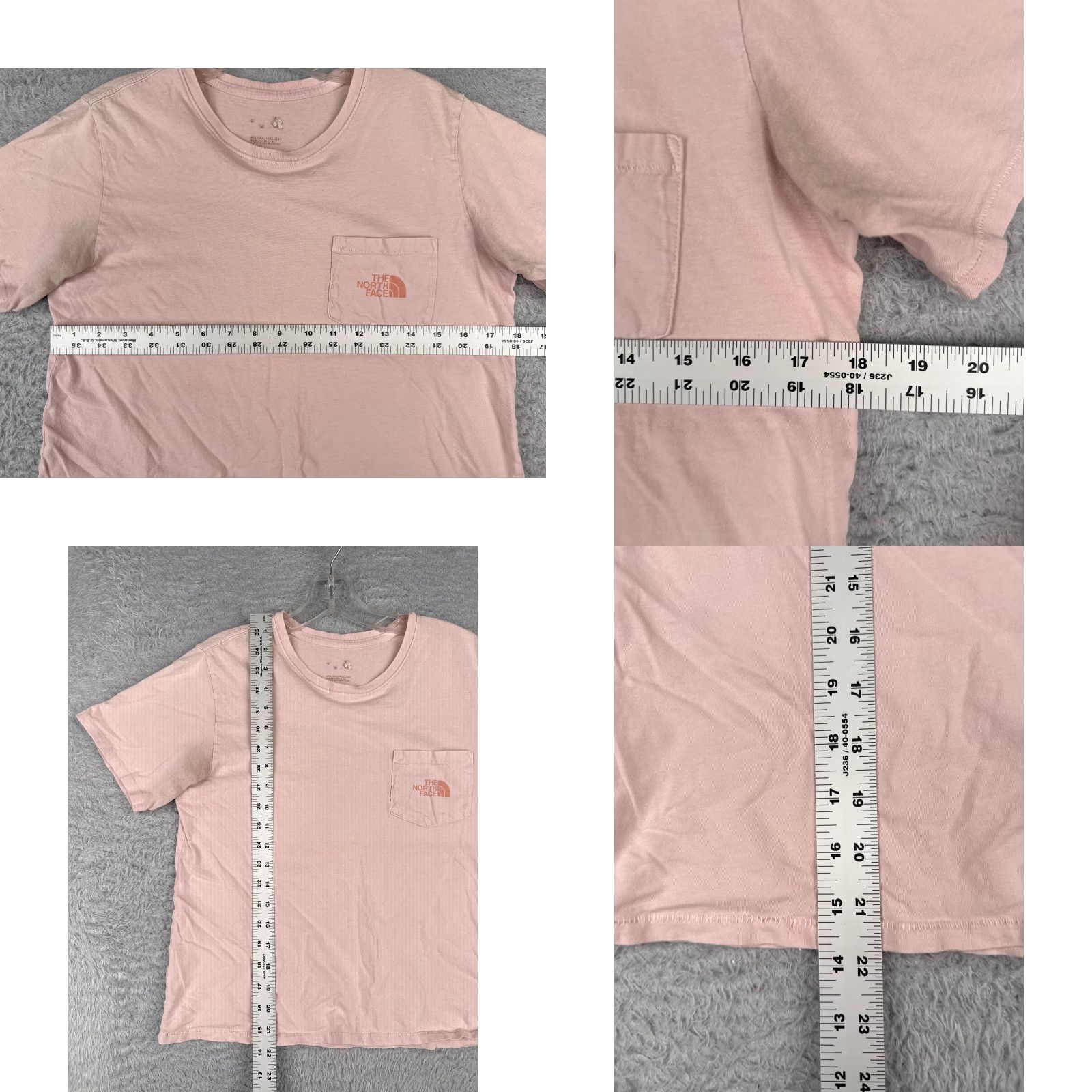 The North Face VINTAGE The North Face Women's T-Shirt Casual Short Sleeve Cotton Pink 90s Outdoor Medium Girls Size M / US 6-8 / IT 42-44 - 8 Thumbnail