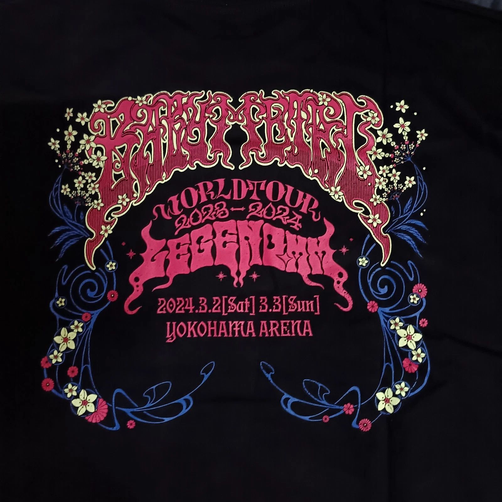 Band Tees Babymetal Legend MM World Tour Metal Band T-Shirt Size US XL / EU 56 / 4 - 6 Thumbnail