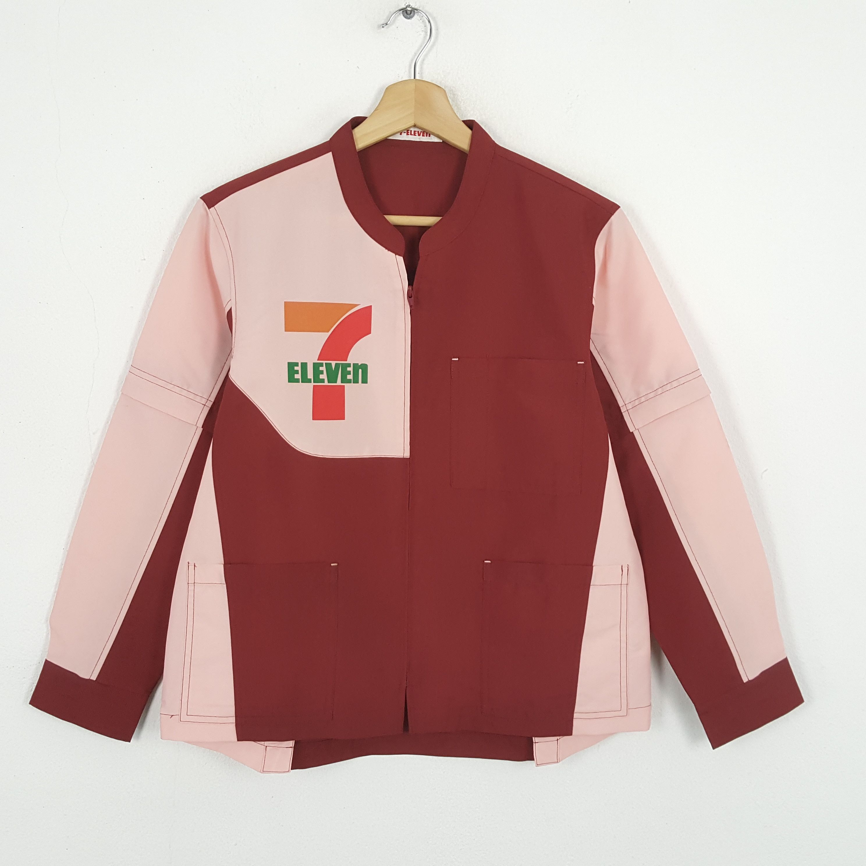 Japanese Brand × Vintage Vintage 7-ELEVEn Japanese Workers Uniform Jacket Size US S / EU 44-46 / 1 - 3 Thumbnail