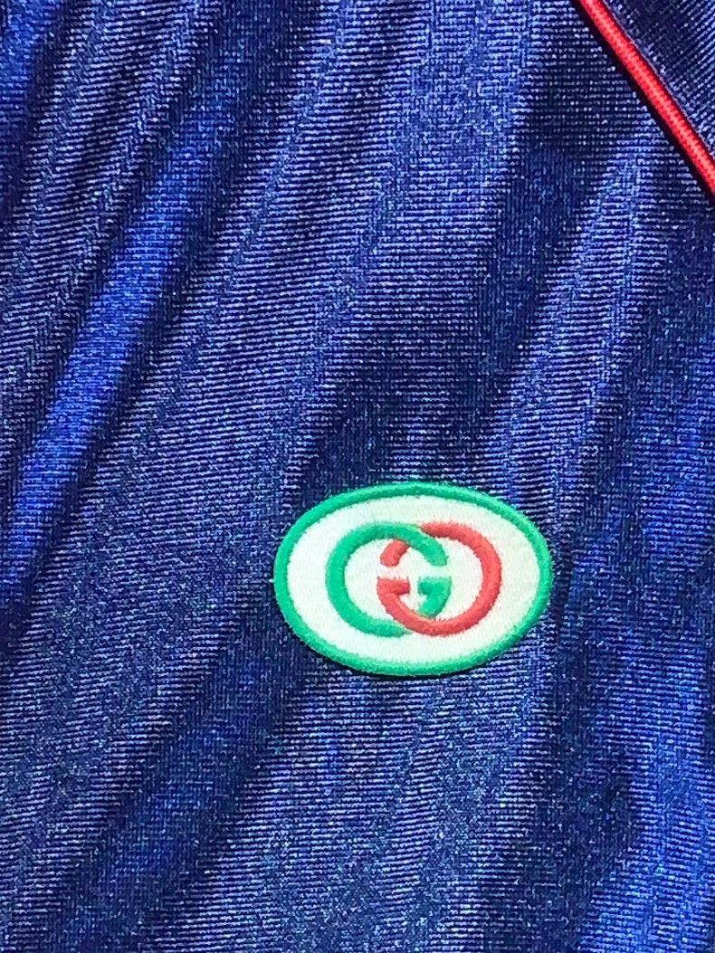 Gucci GucciNavy blue color-matched zipper jacket of Liu Xianhua Size US M / EU 48-50 / 2 - 4 Thumbnail