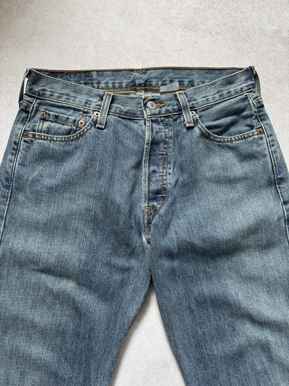 Levi's Vintage Levi 501 Blue Denim Jeans Sz. 30x30 Size US 30 / EU 46 - 8 Thumbnail